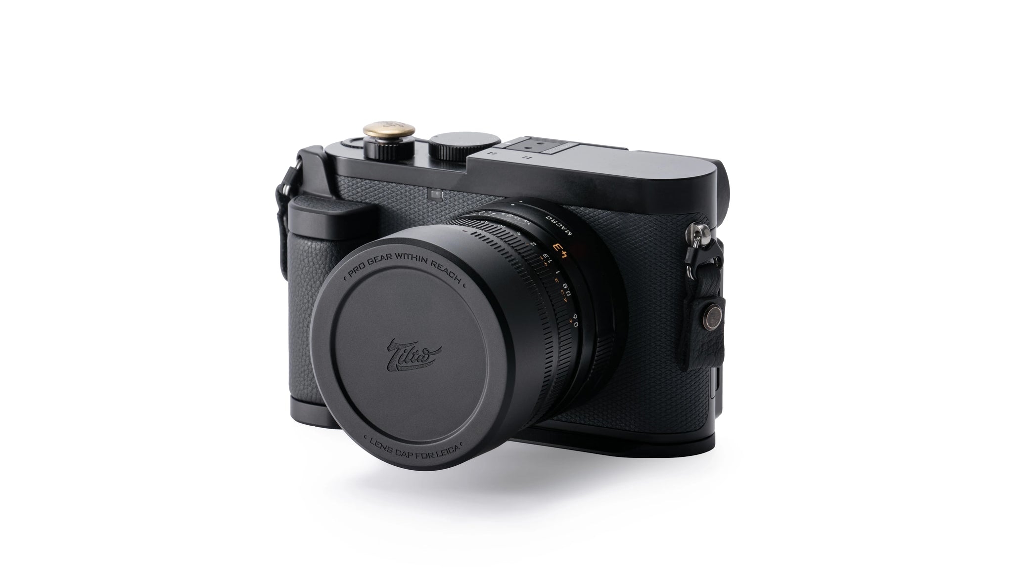 Vintage Kamerakäfig für Leica Q3 Basis-Kit - Schwarz