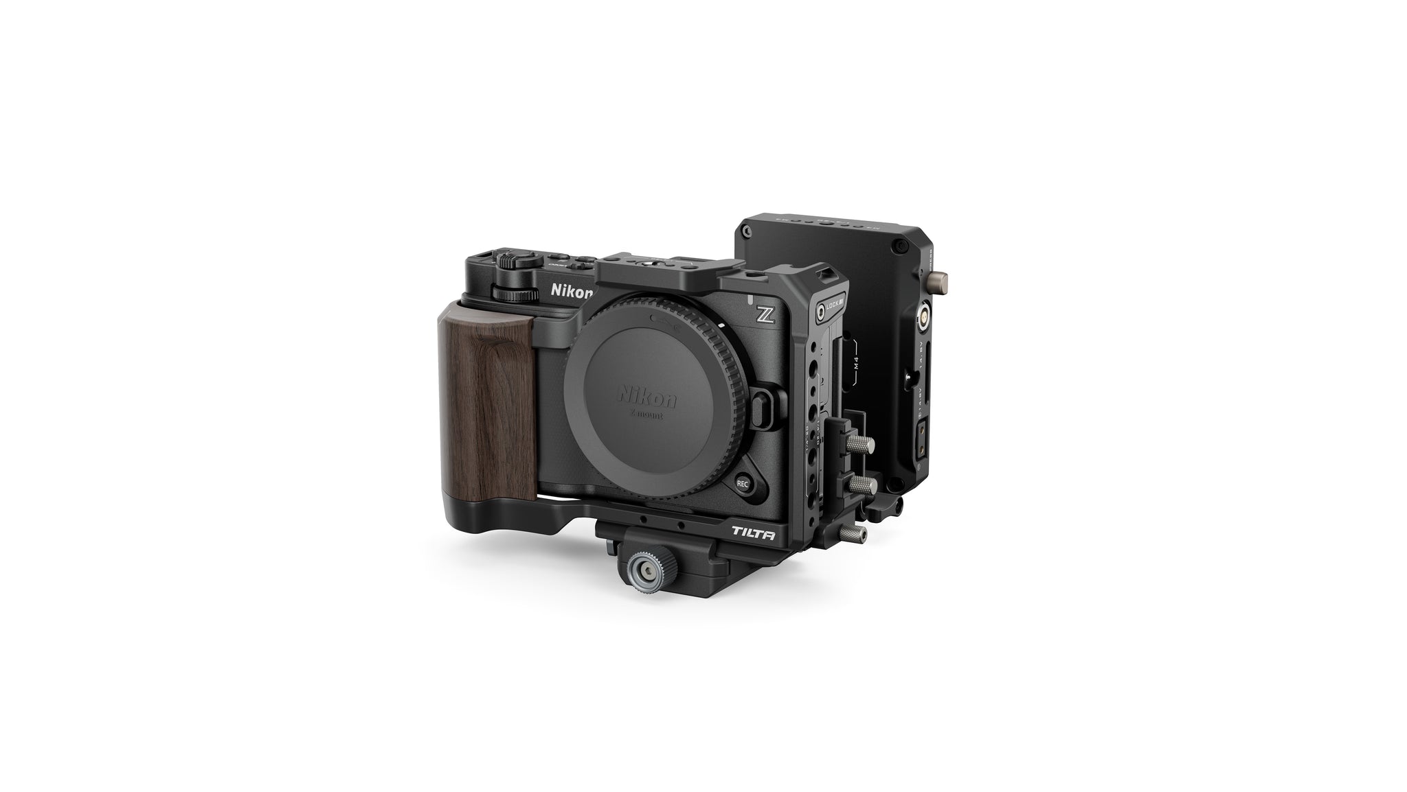 Kamerakäfig für Nikon ZR Power Kit – Schwarz