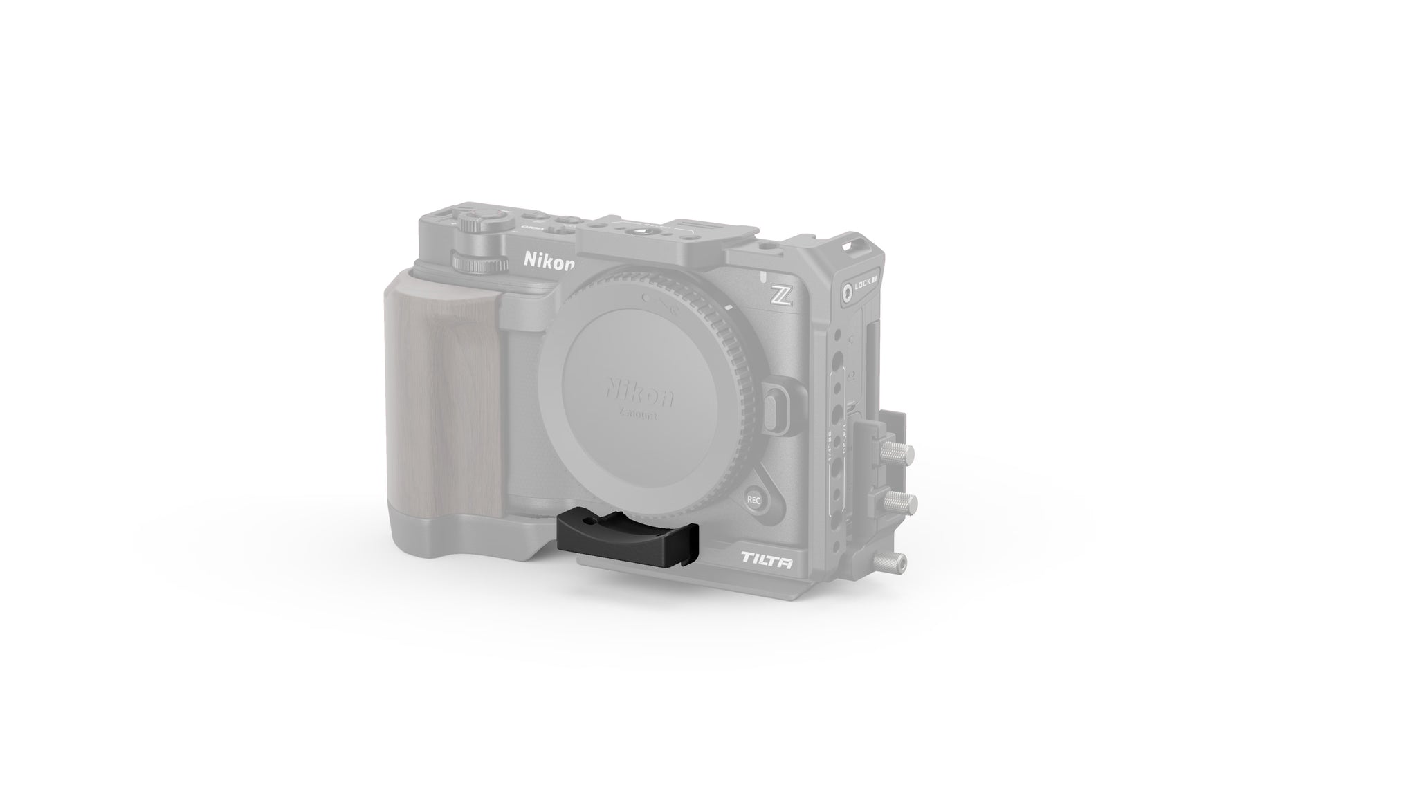 PL-Mount-Objektivadapterhalterung für Nikon Z – Schwarz