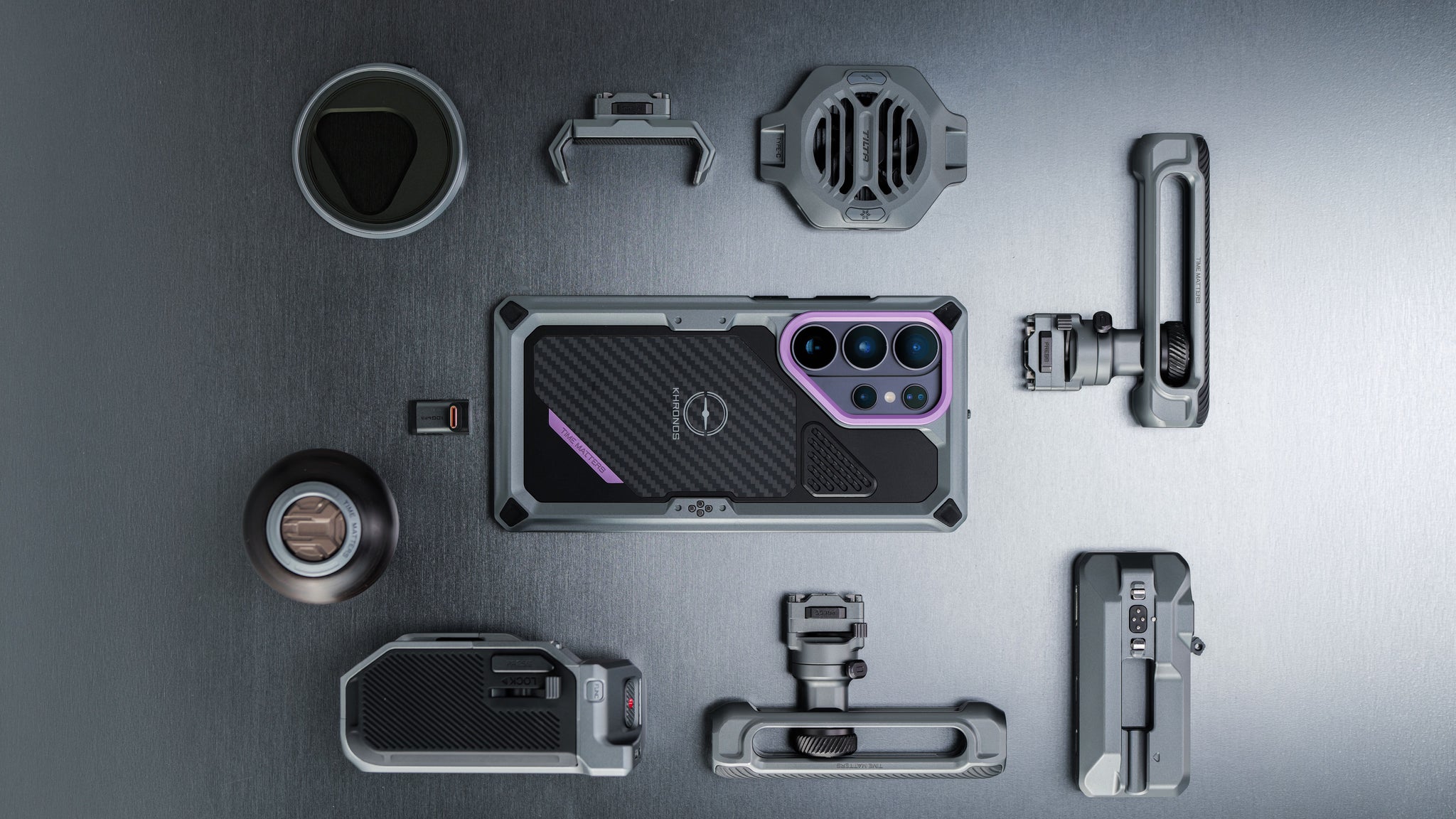 Kit Ultimate Khronos Galaxy S26 Ultra – Gris Espacial