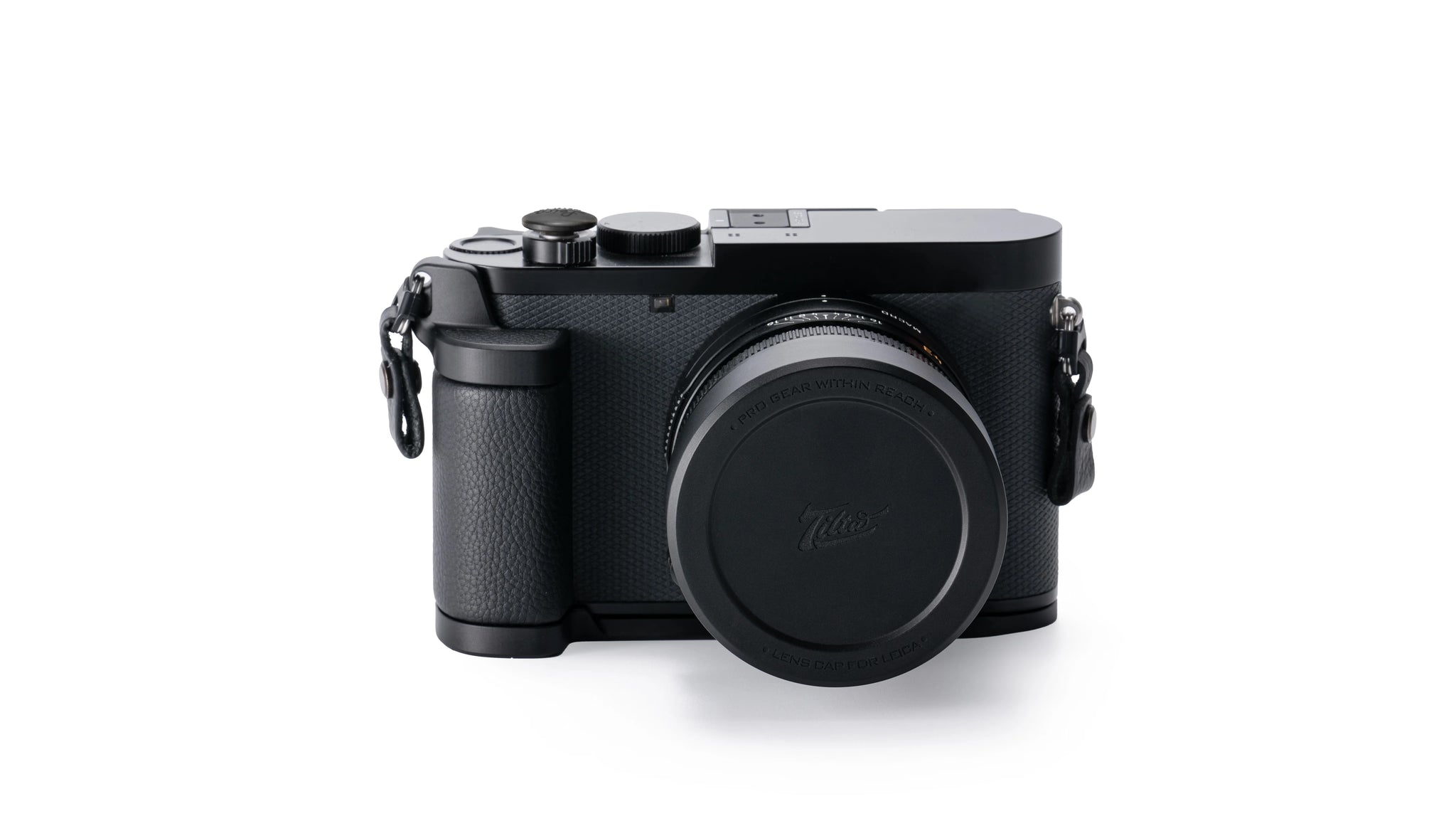 Vintage Kamerakäfig für Leica Q3 Basis-Kit - Schwarz