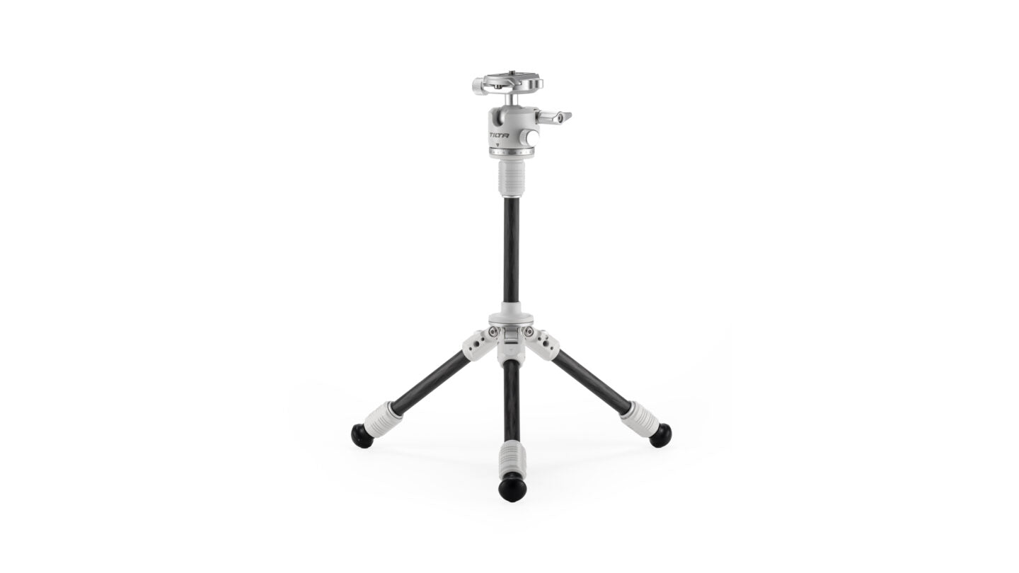 Rotule Tilta BT03E de table avec pieds de trépied en fibre de carbone à 1 section (3 kg) - Édition extensible