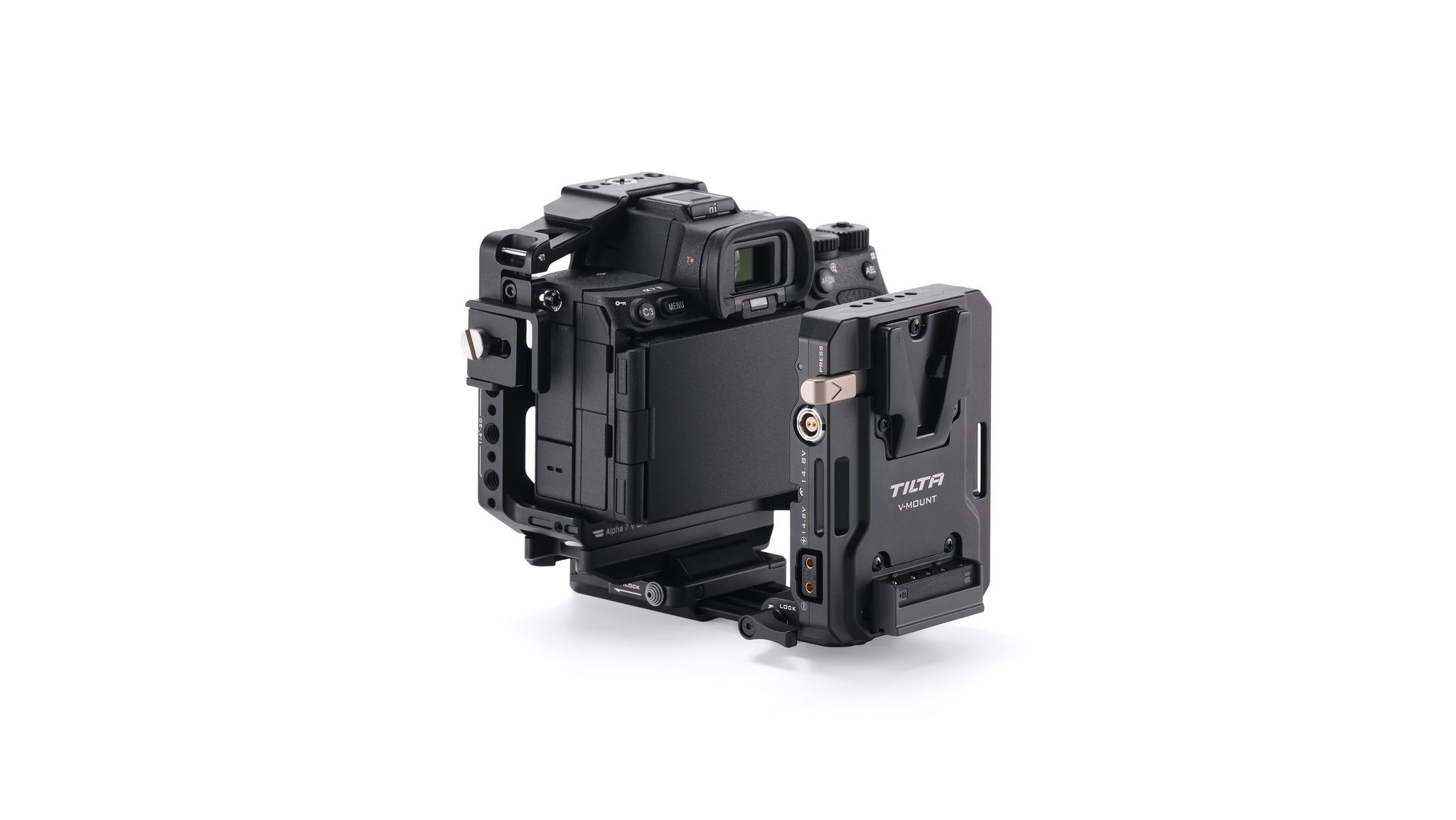 Camera Cage for Sony Alpha 7 V Power Kit – Black