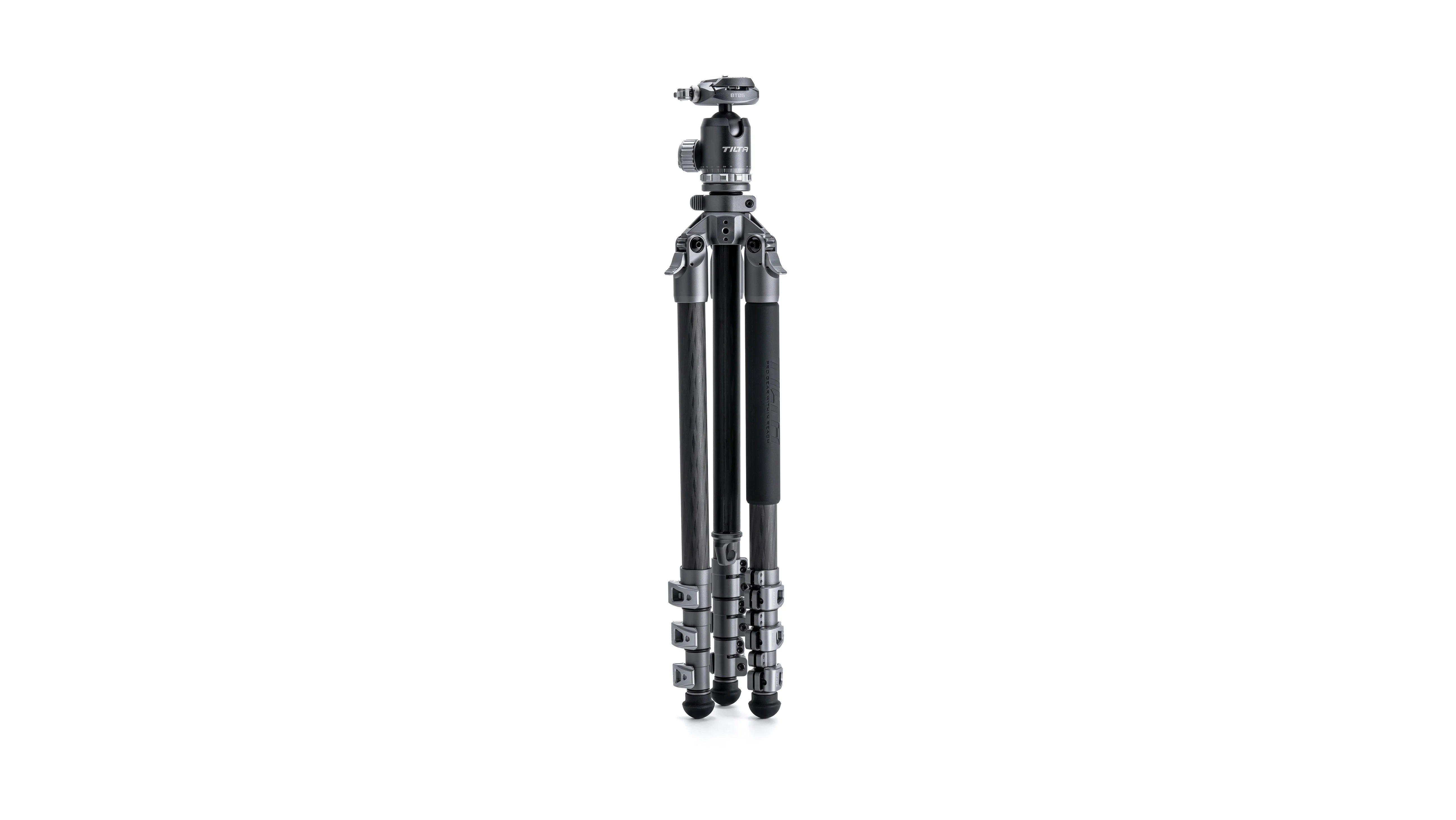 Tilta Reisestativkopf mit 3-stufigen Carbonfaser-Stativbeinen (5 kg)
