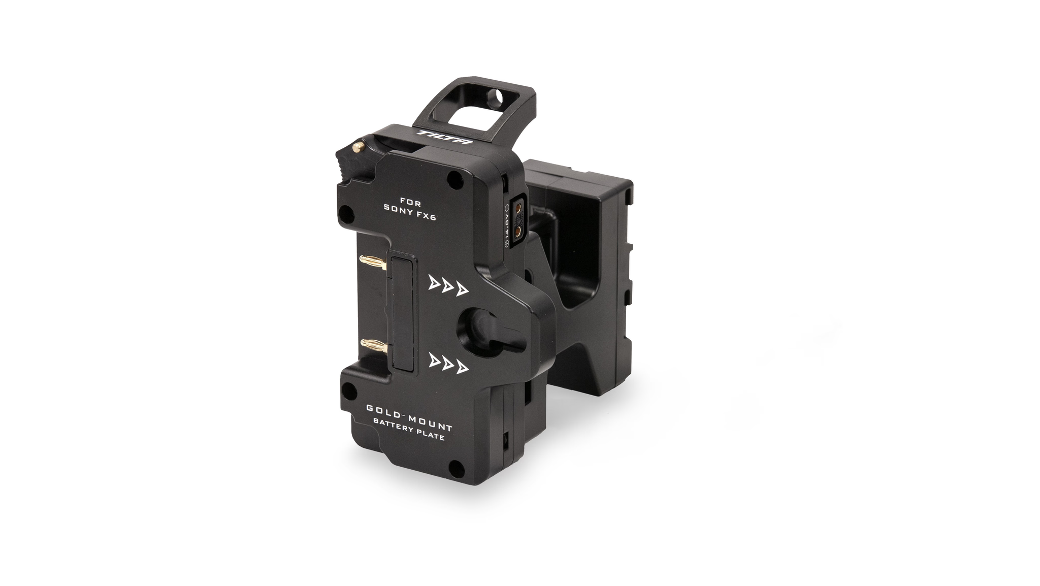 #battery plate_gold mount