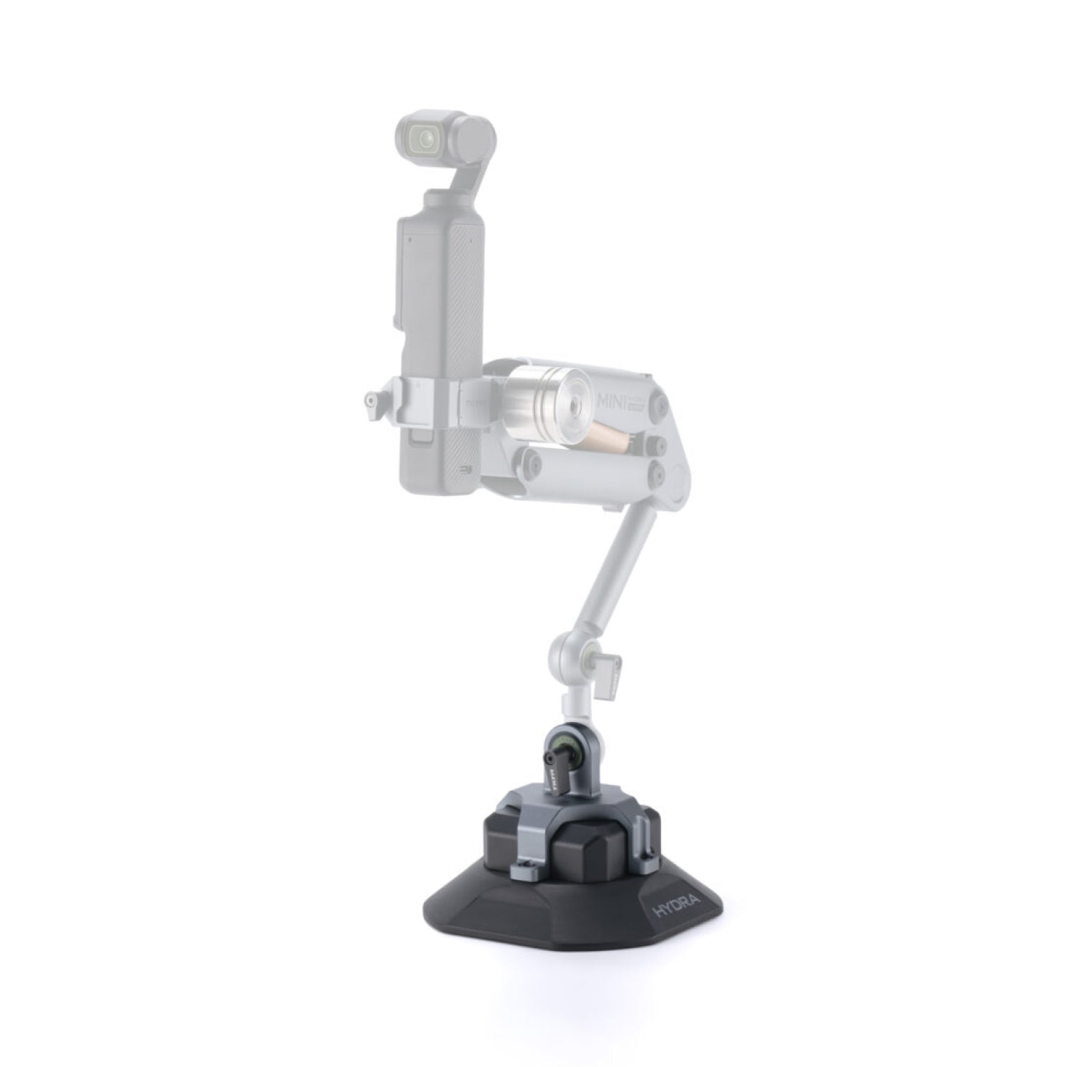 Ventouse électronique (4,5") avec étrier de fixation Rosette – Gris titane