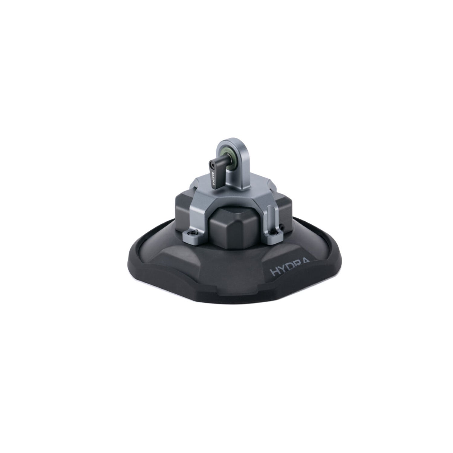 Ventouse électronique (4,5") avec étrier de fixation Rosette – Gris titane
