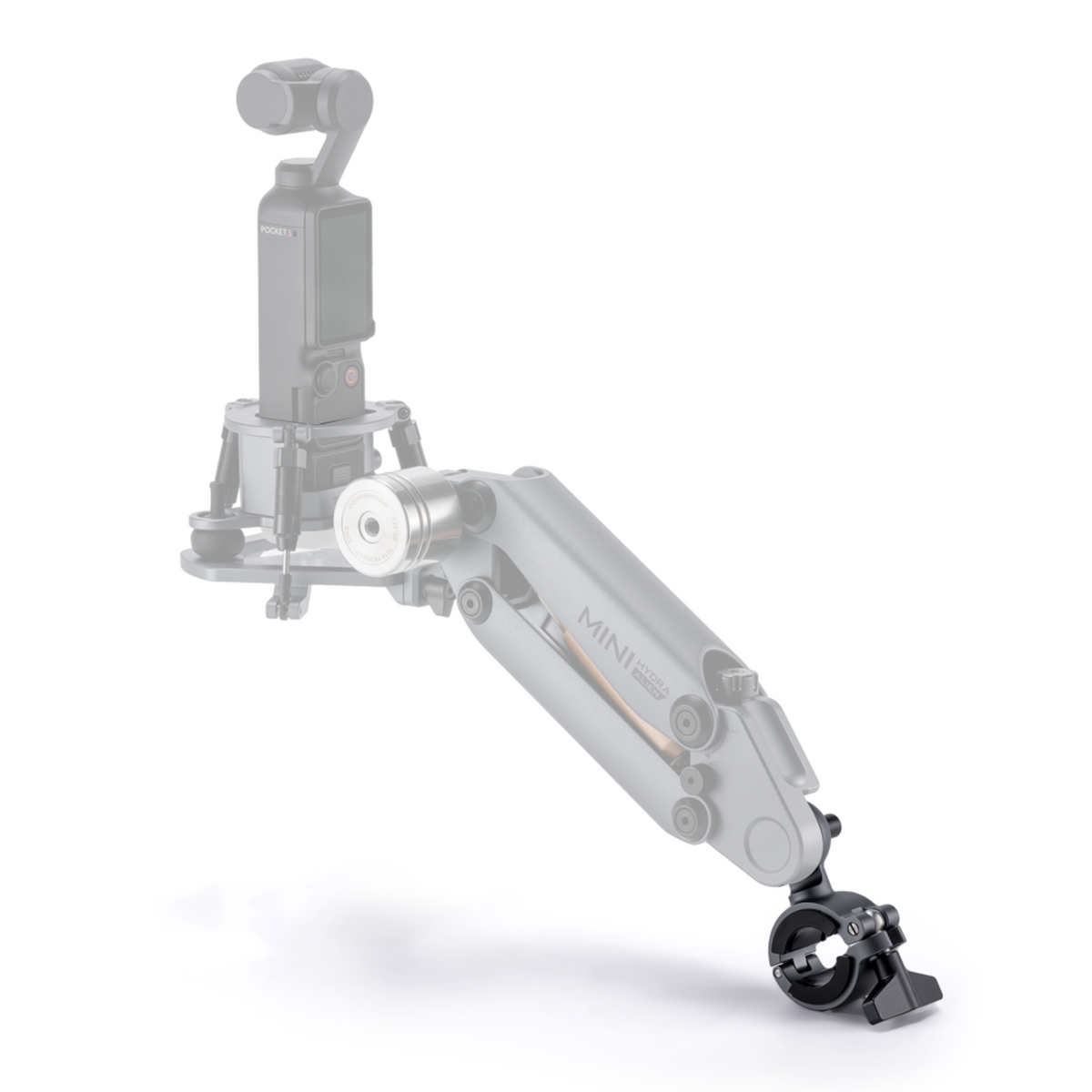 Handlebar Mount for Hydra Alien Mini – Titanium Grey