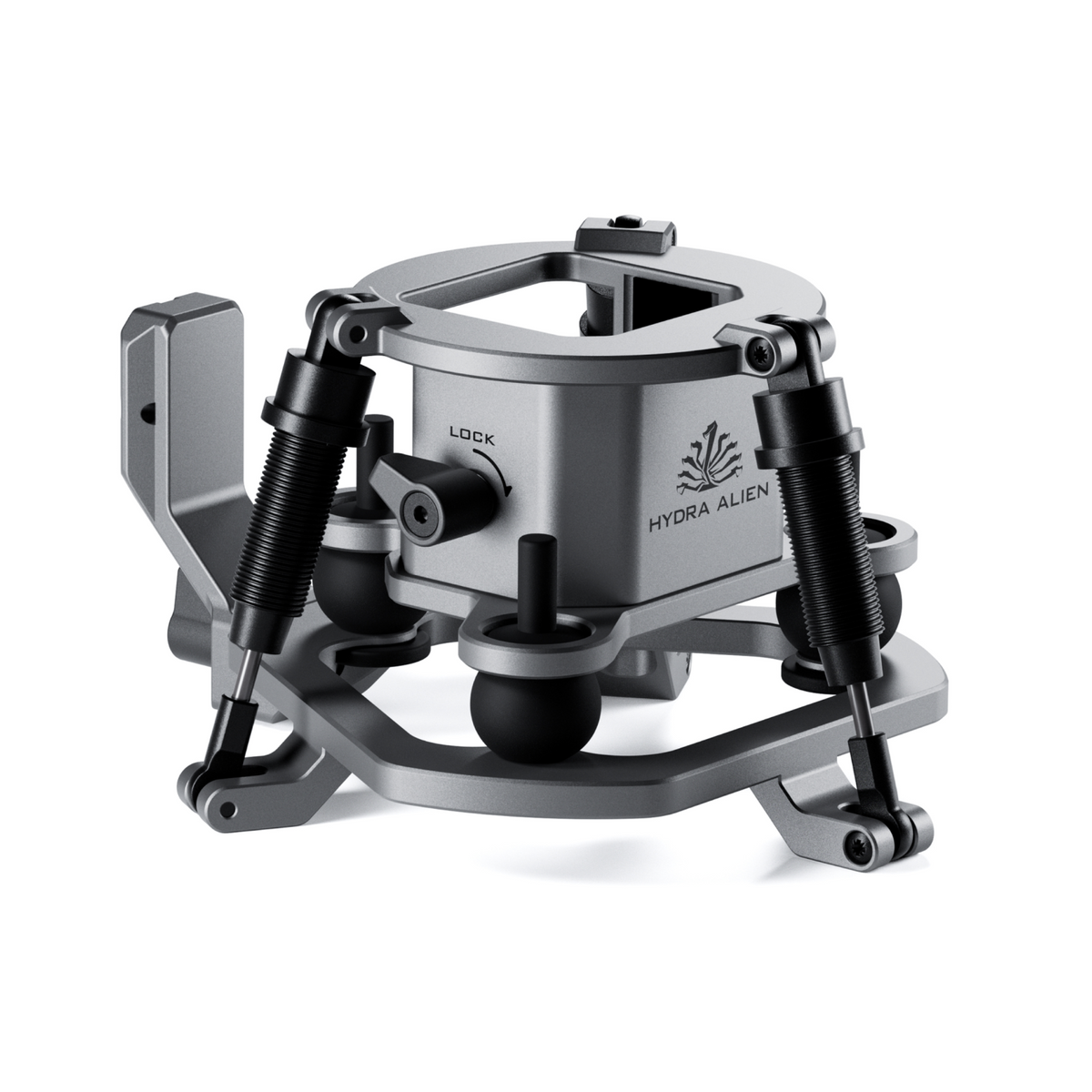 Shock Absorbing Head for Hydra Alien Mini – Titanium Grey