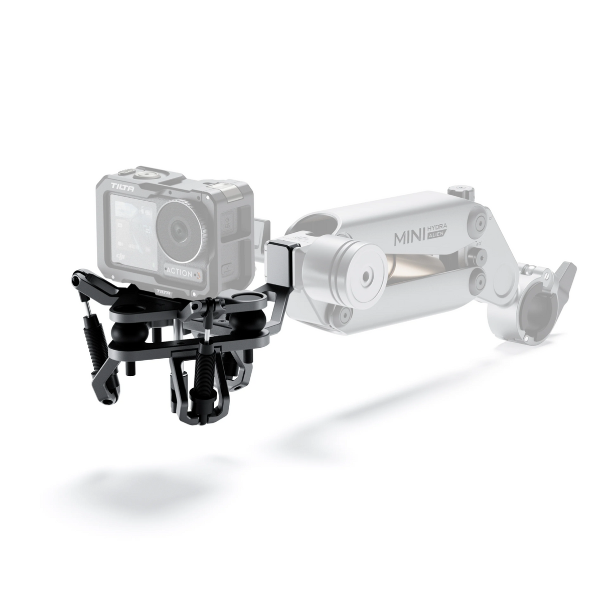 Shock Absorbing Head for Hydra Alien Mini (Universal) – Titanium Grey