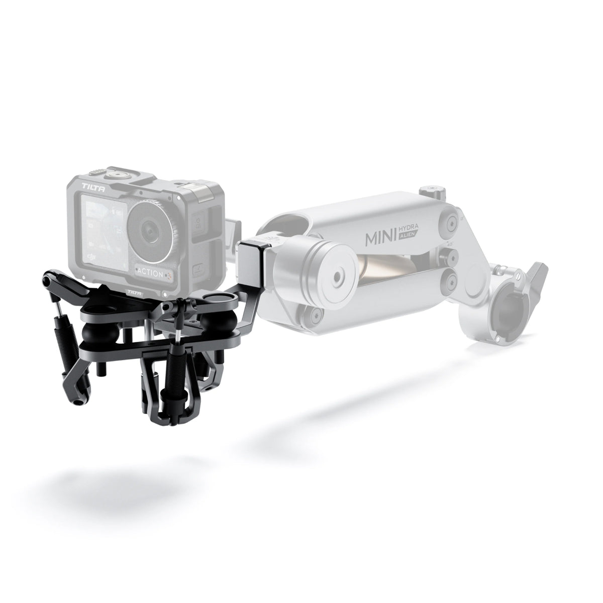 Shock Absorbing Head for Hydra Alien Mini (Universal) – Titanium Grey