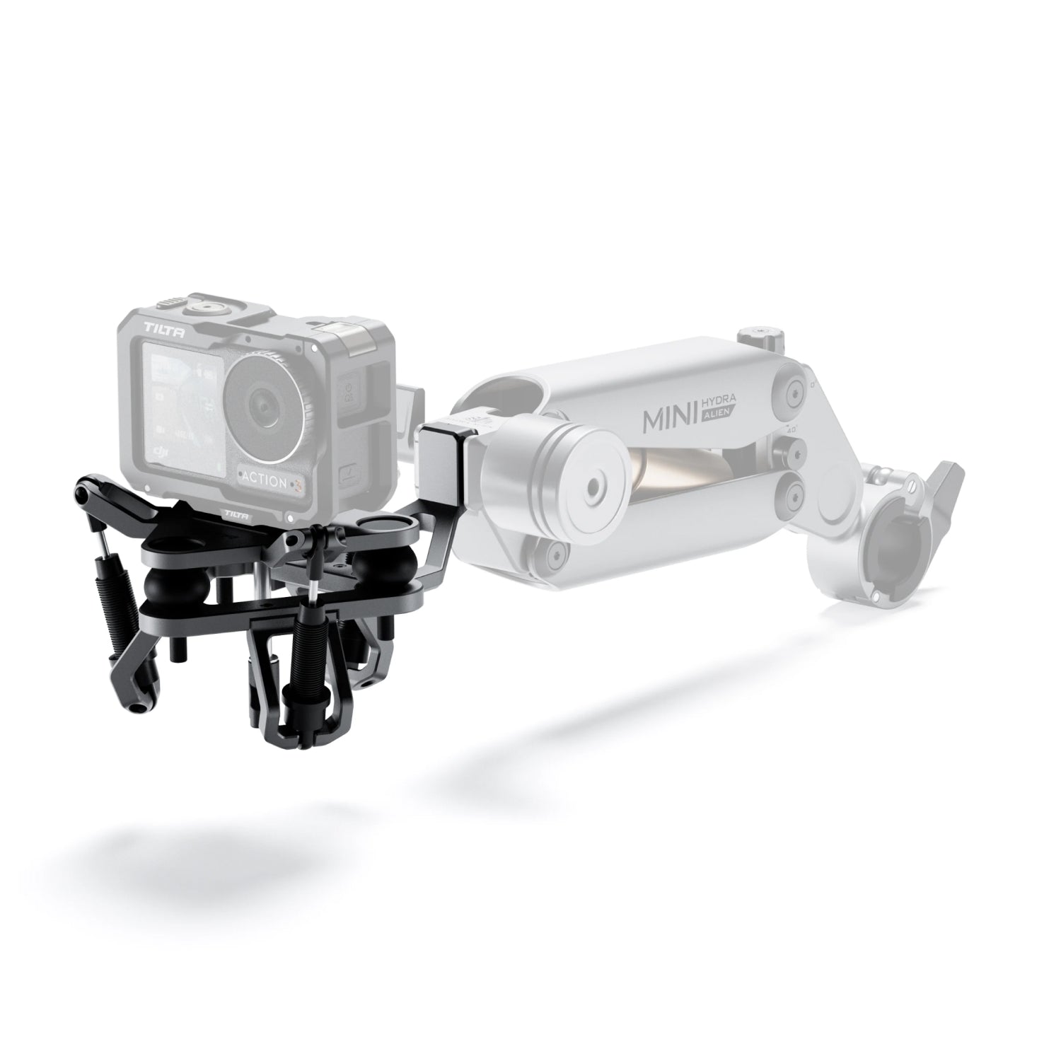 Stoßdämpfender Kopf für Hydra Alien Mini (Universal) – Titangrau