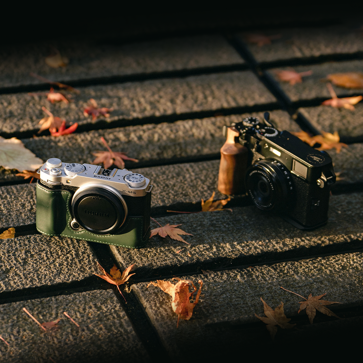 Leder Kameratasche für Fujifilm X-M5