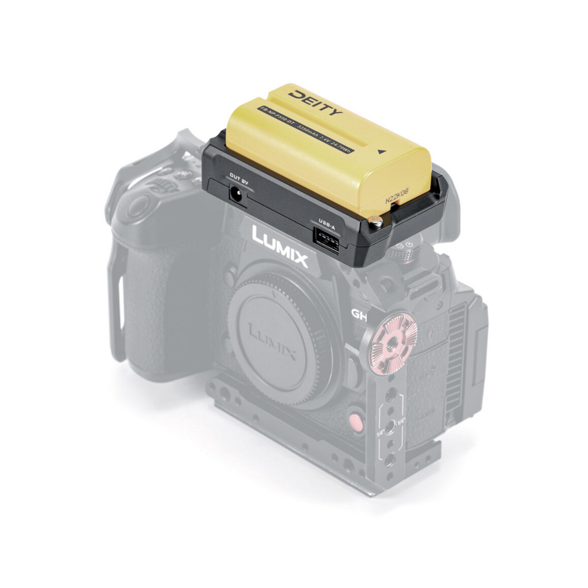 Tilta L Series Battery Plate - Black