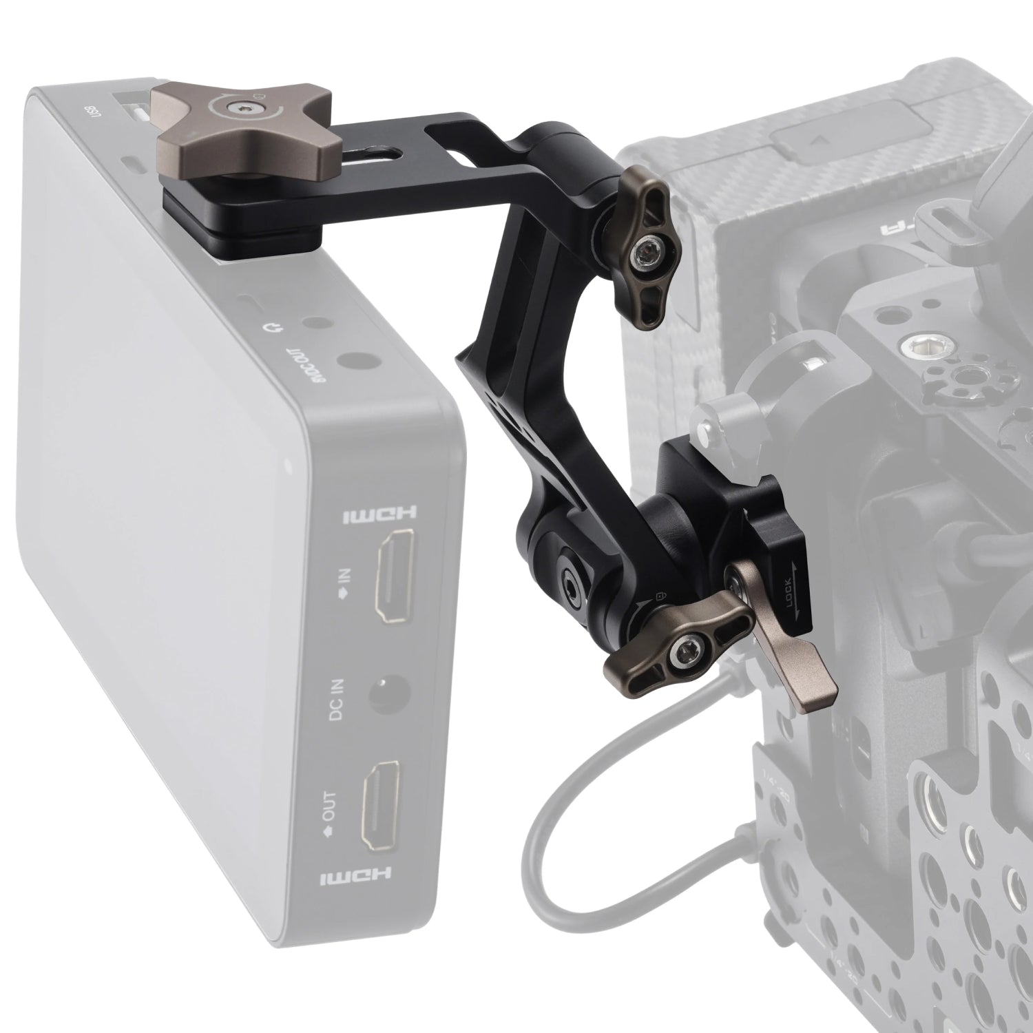 Tilta Extended Pro Monitor Mount (NATO) – Black