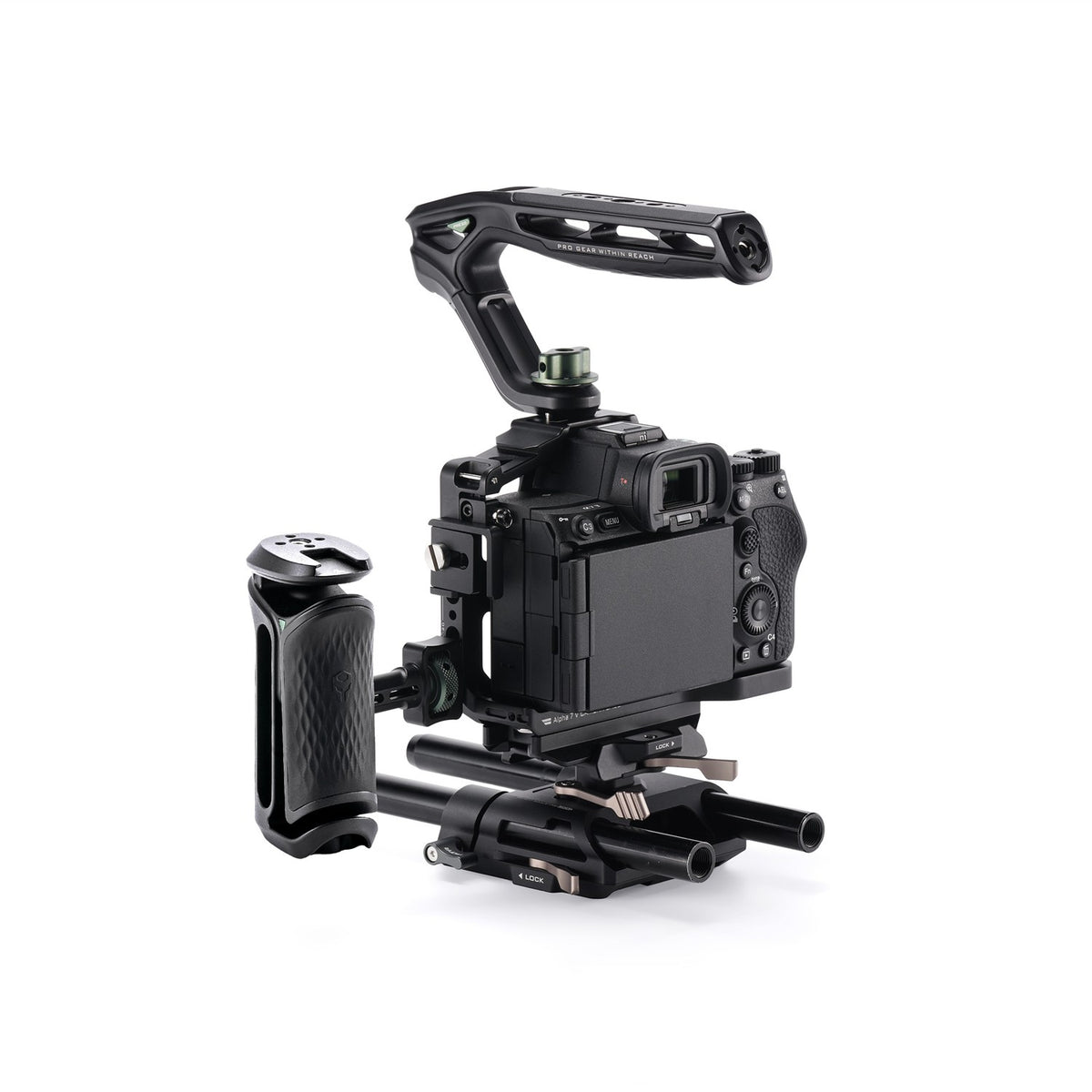 Camera Cage for Sony Alpha 7 V Pro Kit – Black