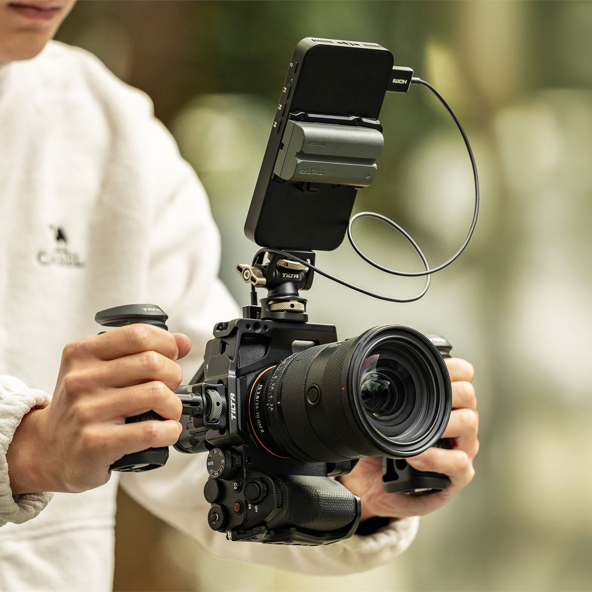 Camera Cage for Sony Alpha 7 V Pro Kit – Black