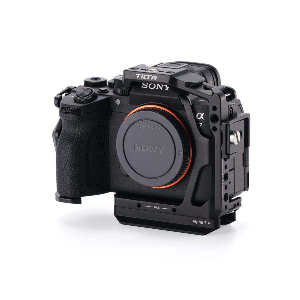 Vollständiger Kamera-Cage für Sony Alpha 7 V – Schwarz
