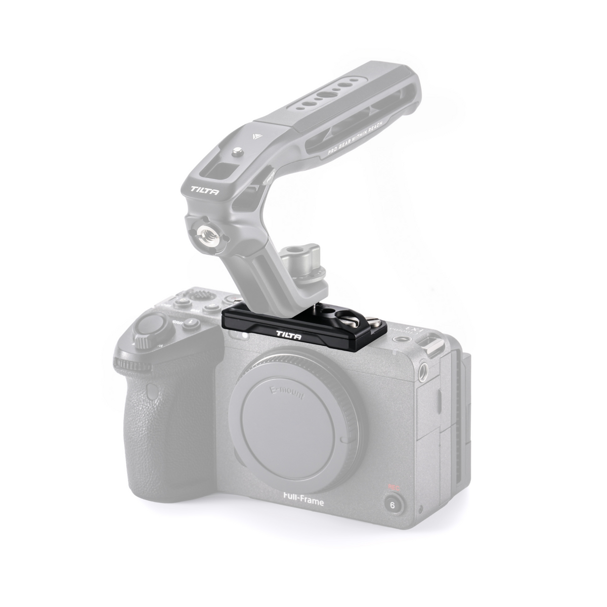 Hot Shoe Top Plate for Sony FX3/FX30 V2 – Black