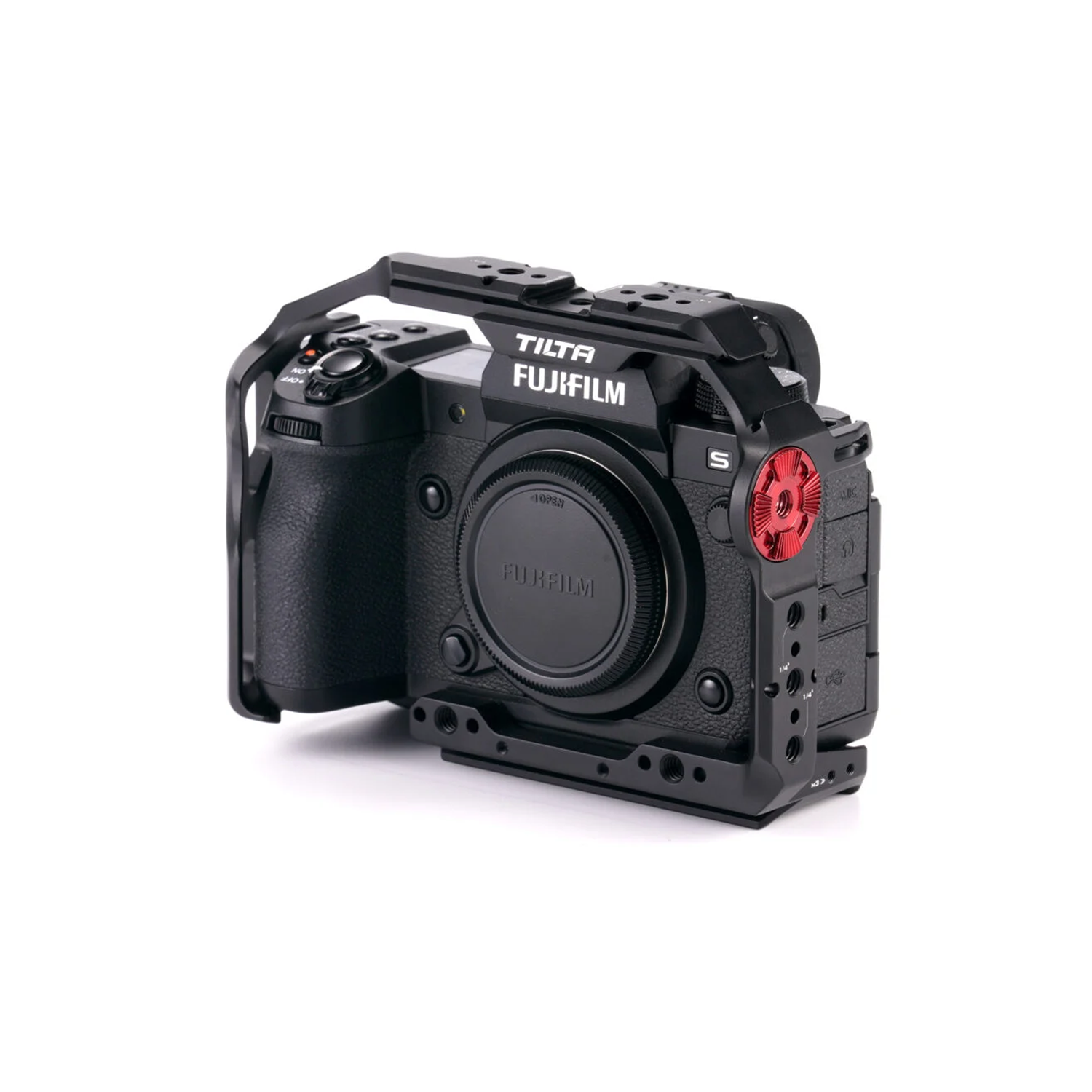 Jaula completa para cámara para Fujifilm X-H2S - Negro
