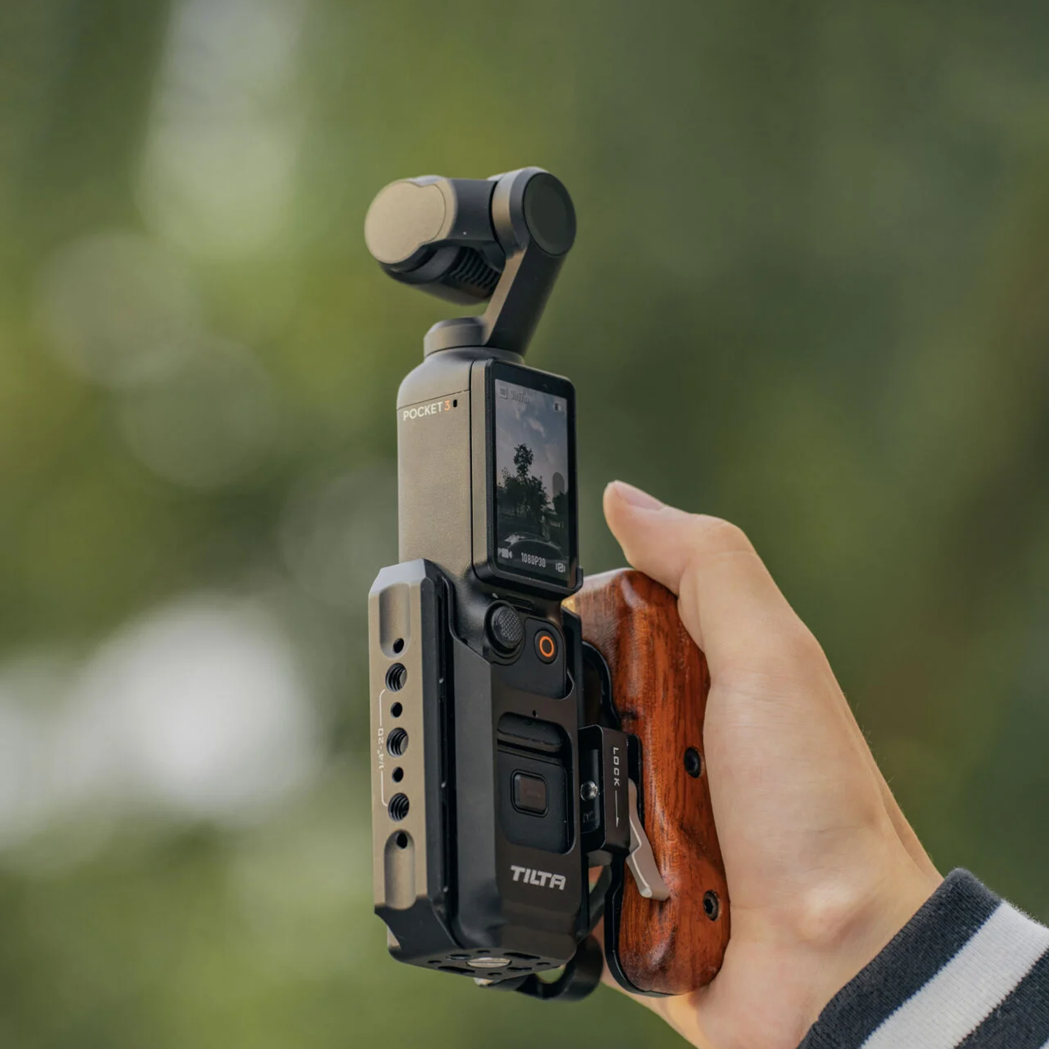 Expansor de montaje de accesorios para DJI Osmo Pocket 3 - Negro