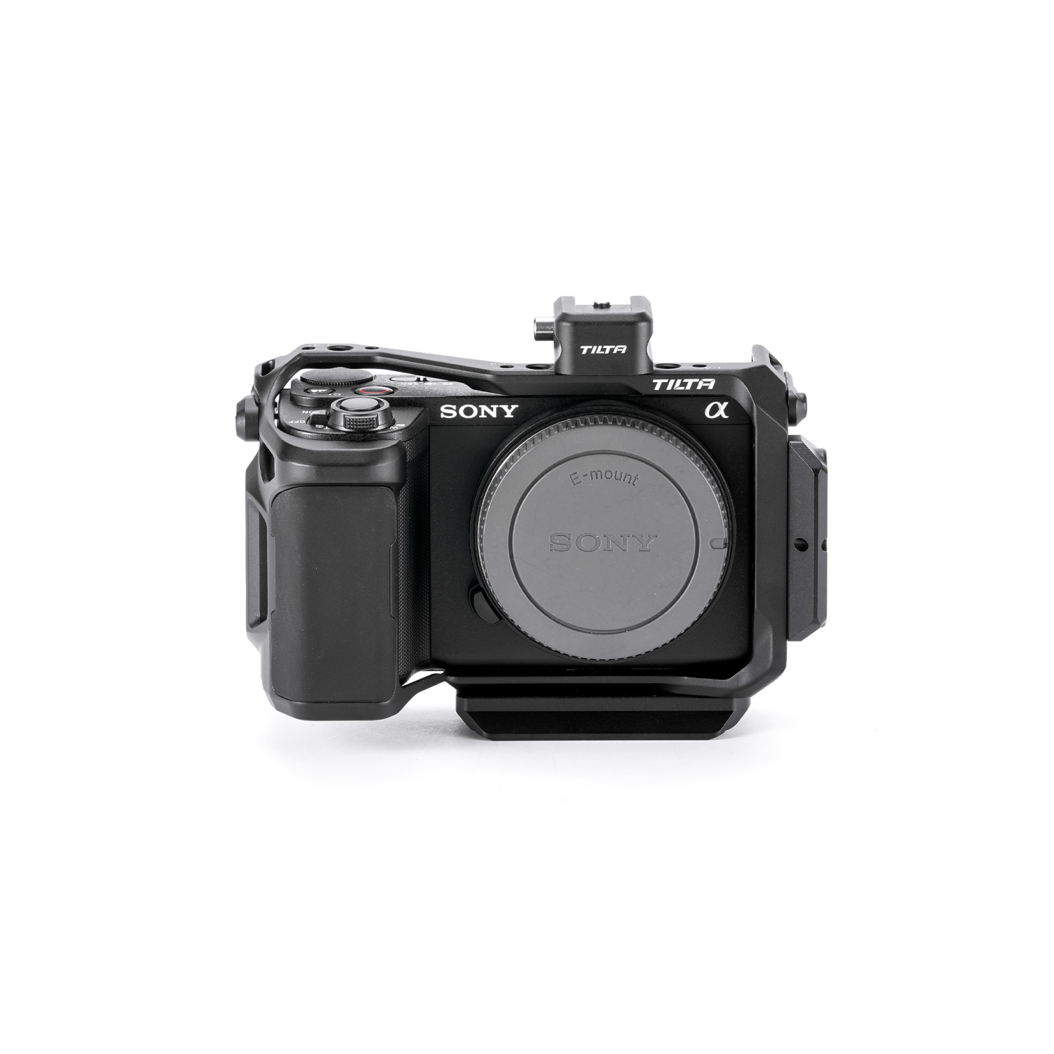 Jaula completa para cámara para Sony ZV-E10 II – Negro