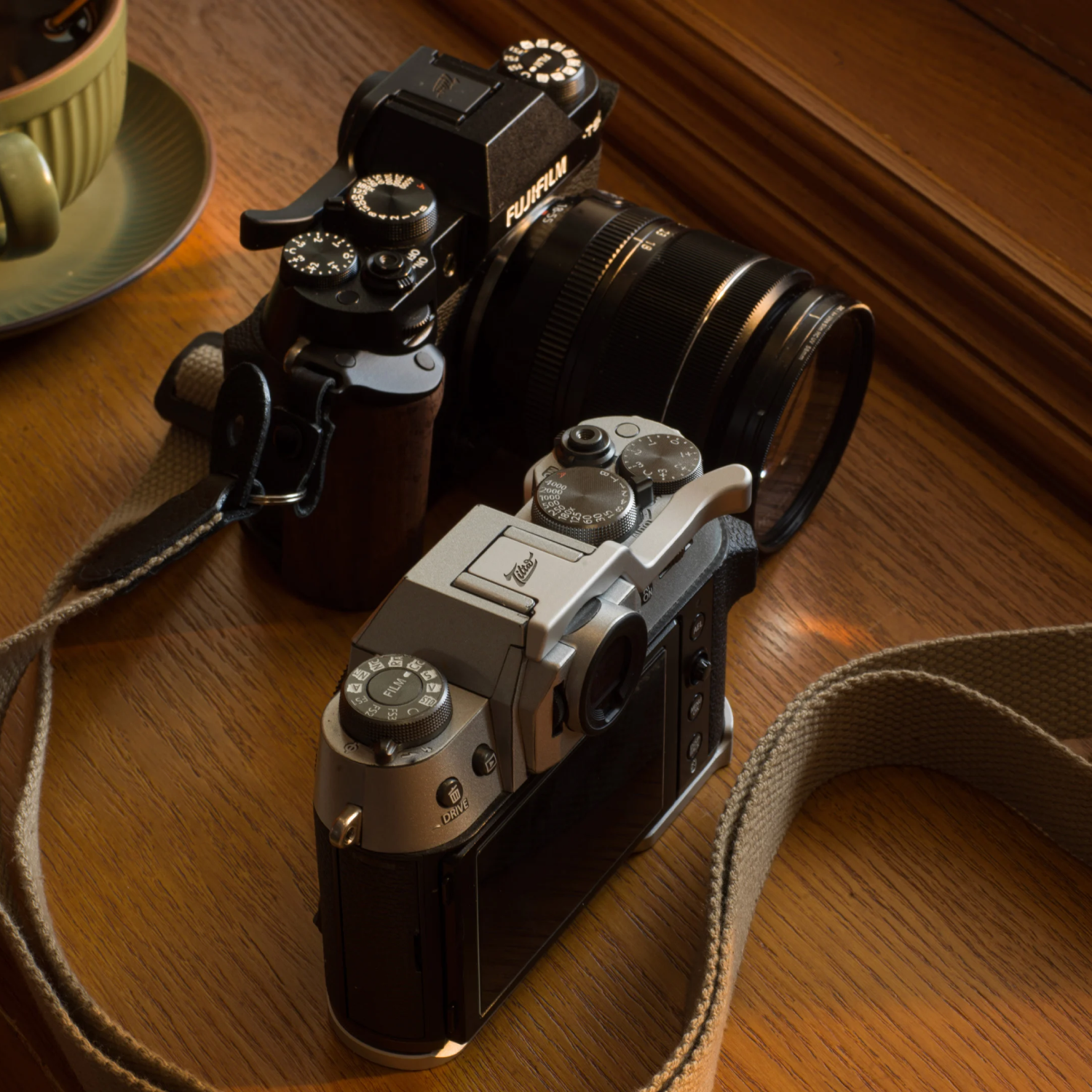Vintage-Kameragehäuse für Fujifilm X-T50 Basis-Kit