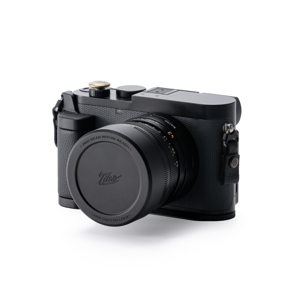 Jaula vintage para cámara para kit base Leica Q3 - Negro