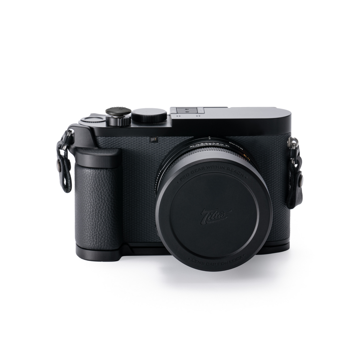 Jaula vintage para cámara para kit base Leica Q3 - Negro