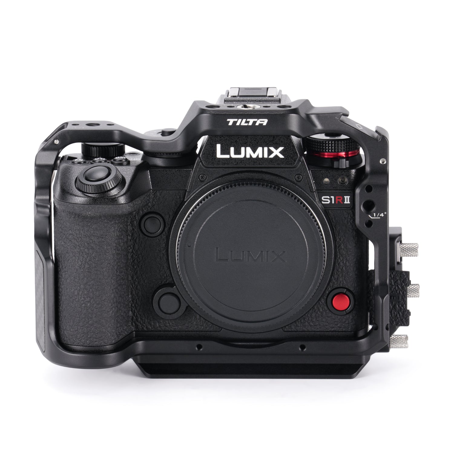 Voller Kamerakäfig für Panasonic S1R II - Schwarz