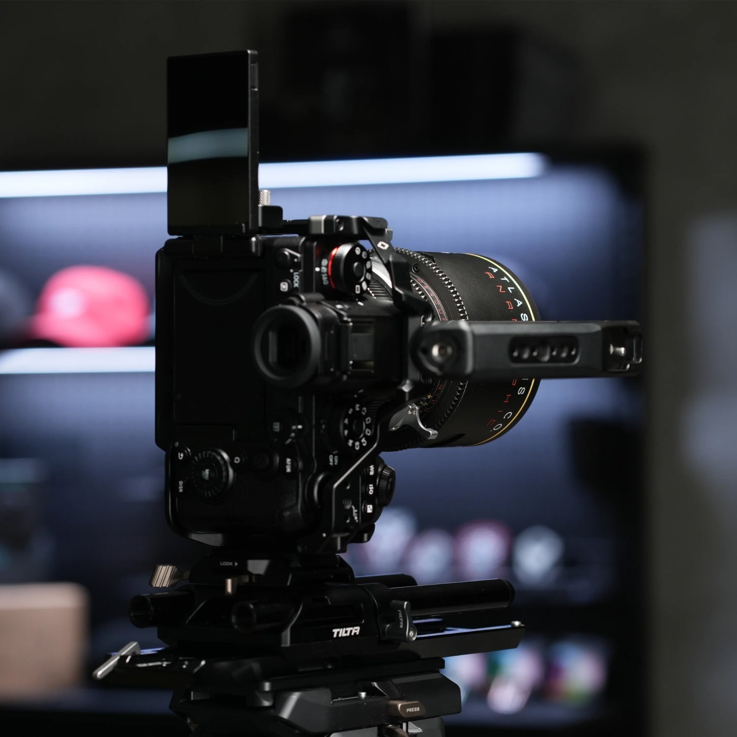 Voller Kamerakäfig für Panasonic S1R II - Schwarz
