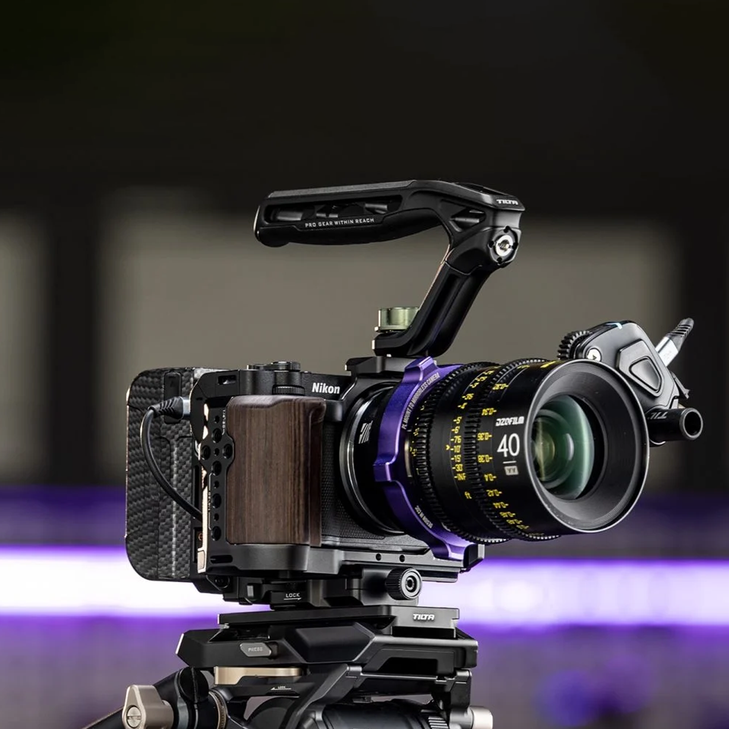 Jaula Completa para Cámara Nikon ZR – Negro