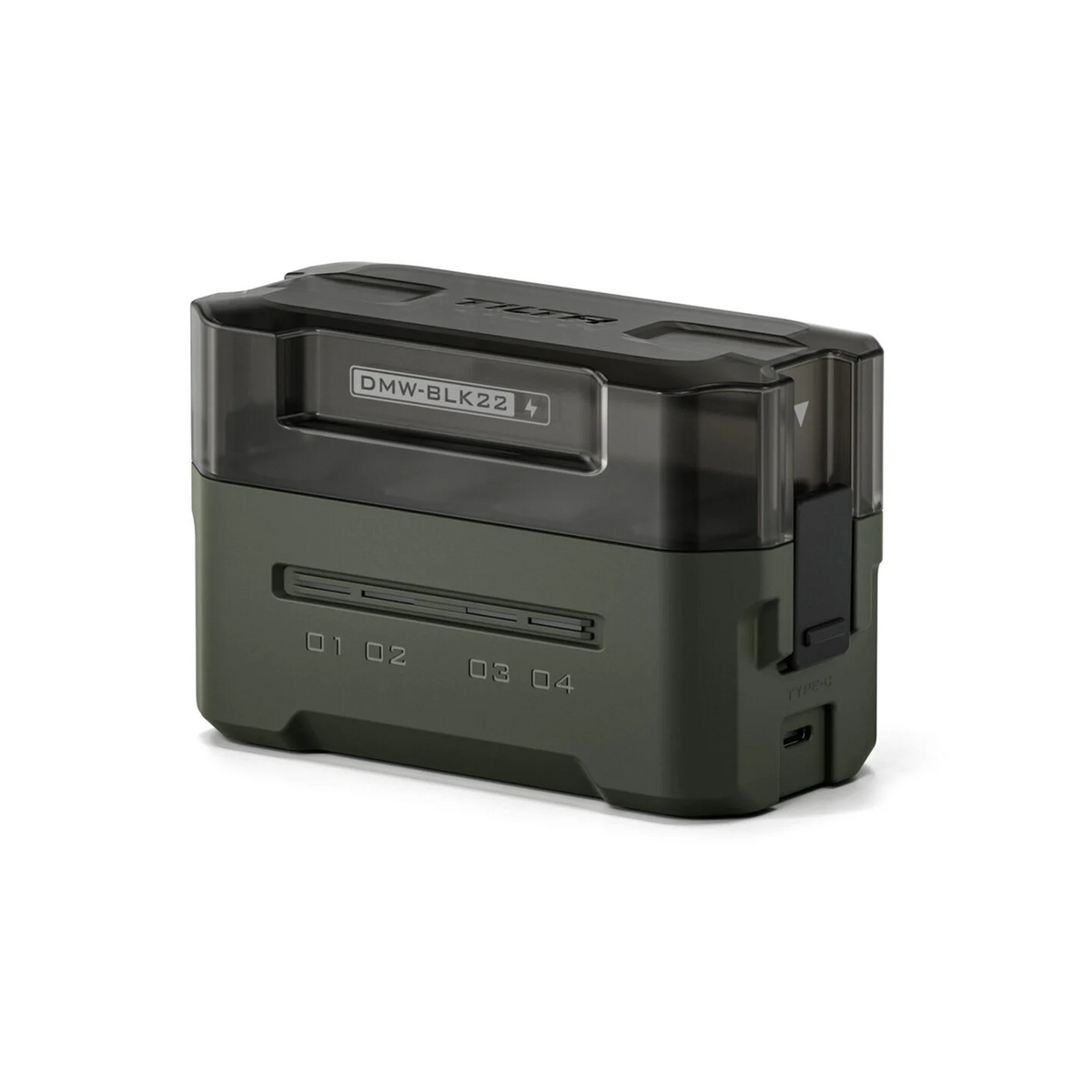 Tilta Portable Charging Station for Panasonic DMW-BLK22 Battery (4 Channel) – Green