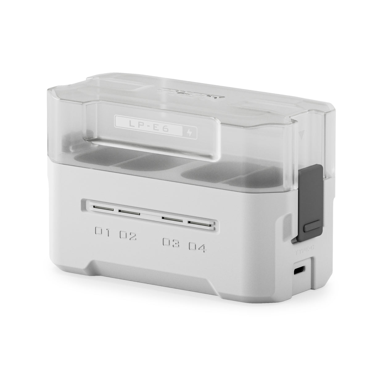 Tilta Tragbare Ladestation für Canon LP-E6 Akku (4-Kanal) – Grün