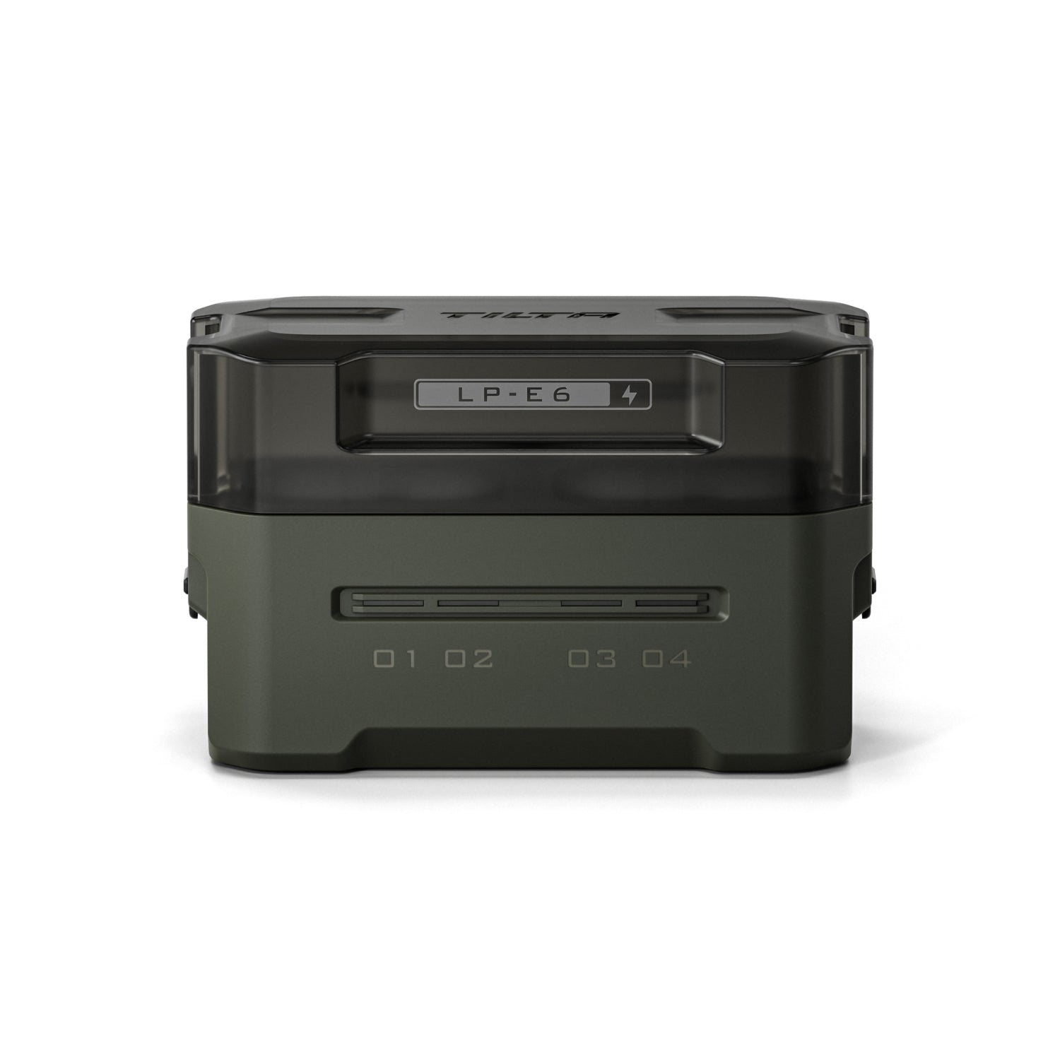 Tilta Tragbare Ladestation für Canon LP-E6 Akku (4-Kanal) – Grün