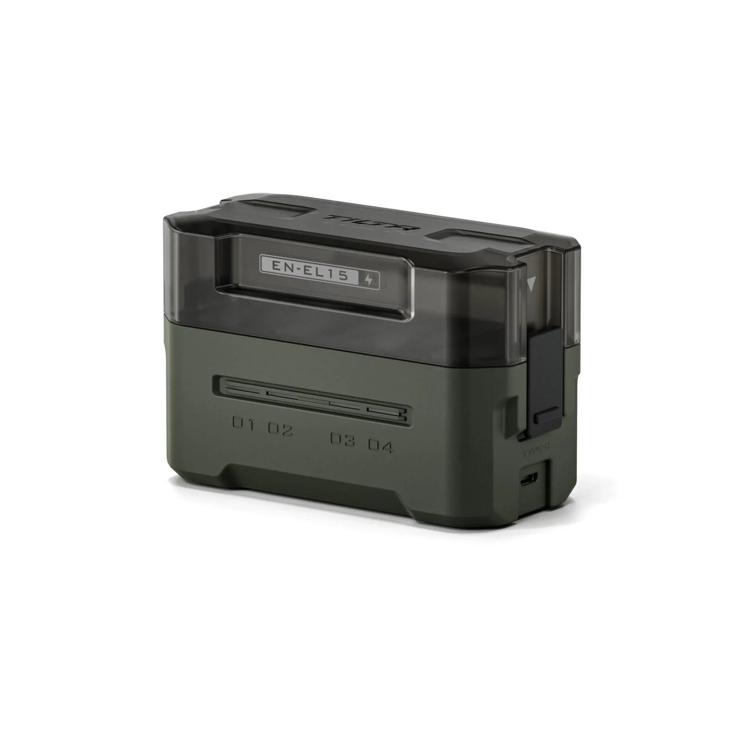 Tilta Portable Charging Station for Nikon EN-EL15C Battery (4 Channel) – Green