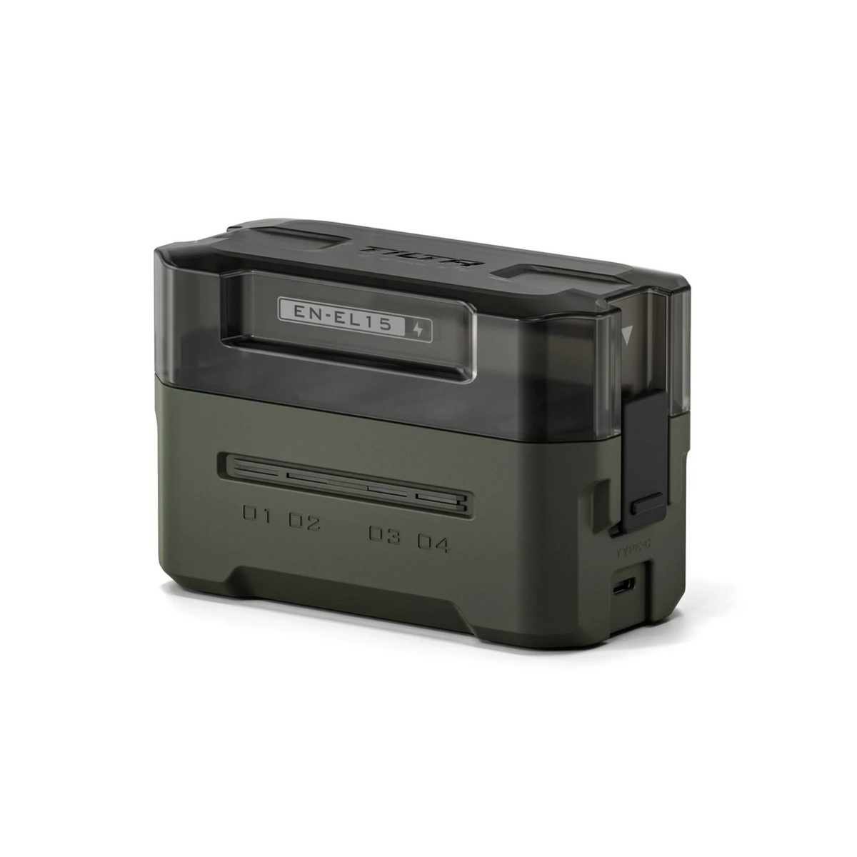 Tilta Portable Charging Station for Nikon EN-EL15C Battery (4 Channel) – Green