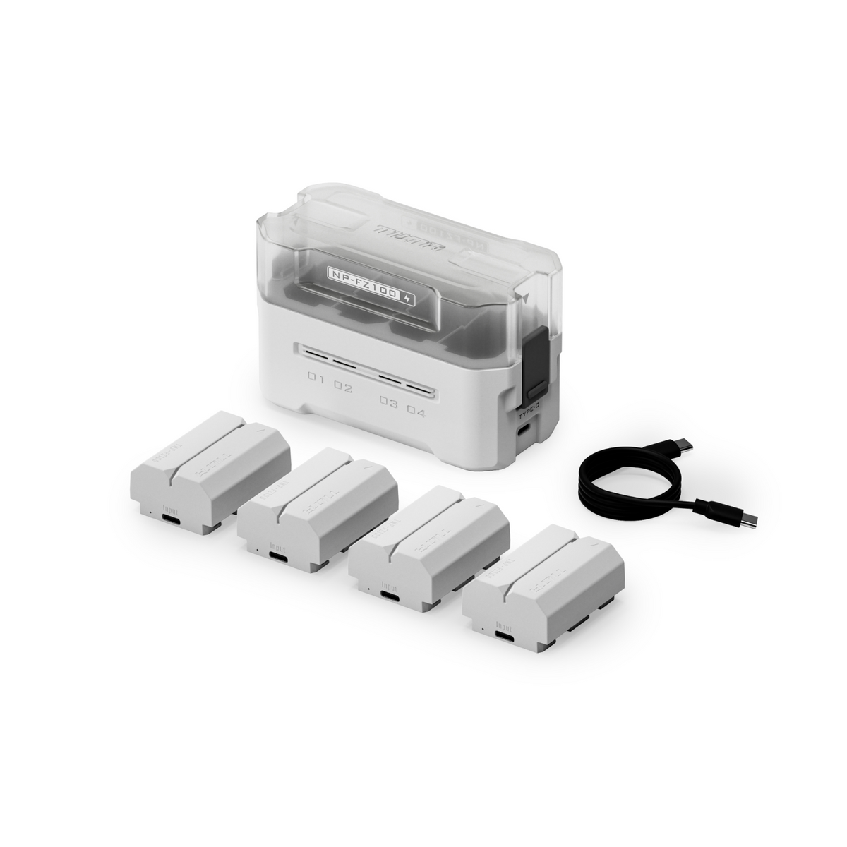 Station de charge portable Tilta pour NP-FZ100 (4 canaux)