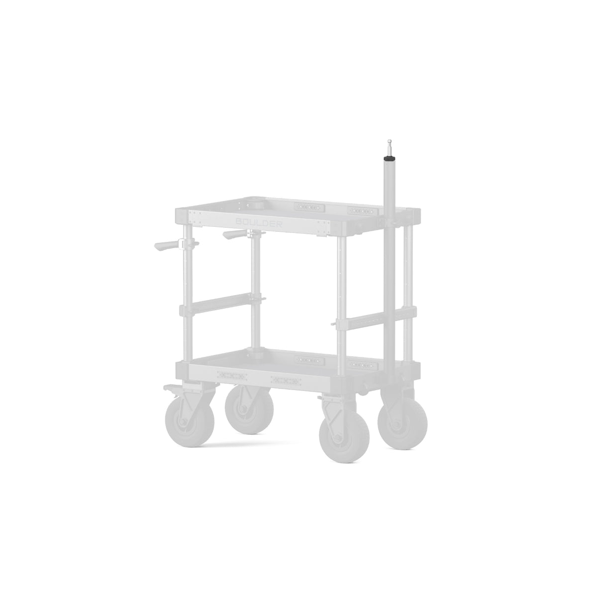Compact Baby Pin Adapter for Boulder Camera Cart – Black