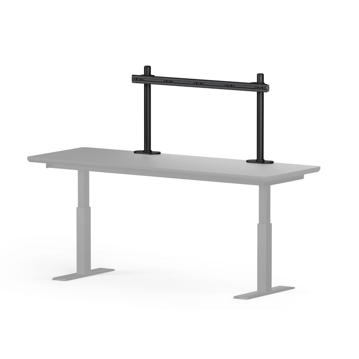 Kit de support de montage pour écran de bureau (40 mm) – Noir