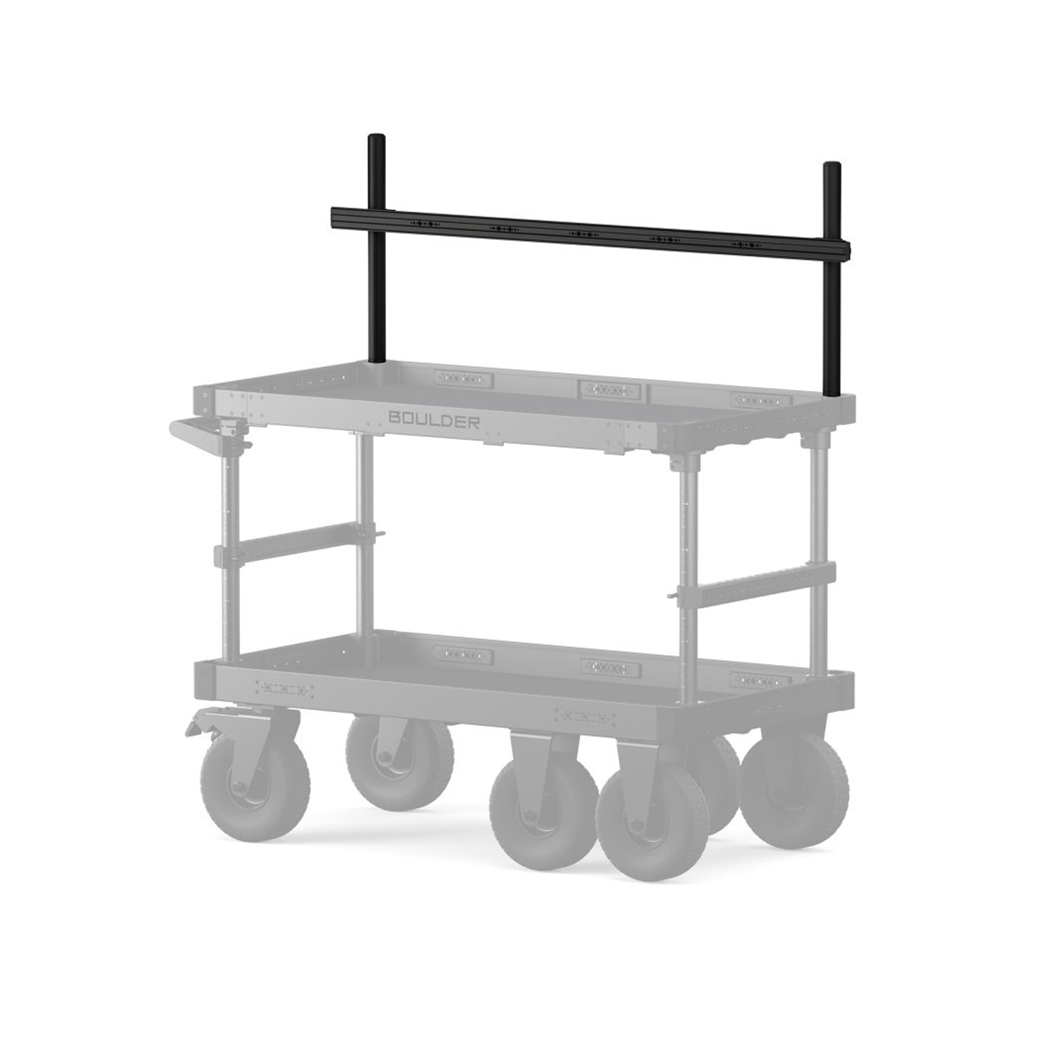 Expansion Mounting Bracket Kit for Boulder Camera Cart – Black
