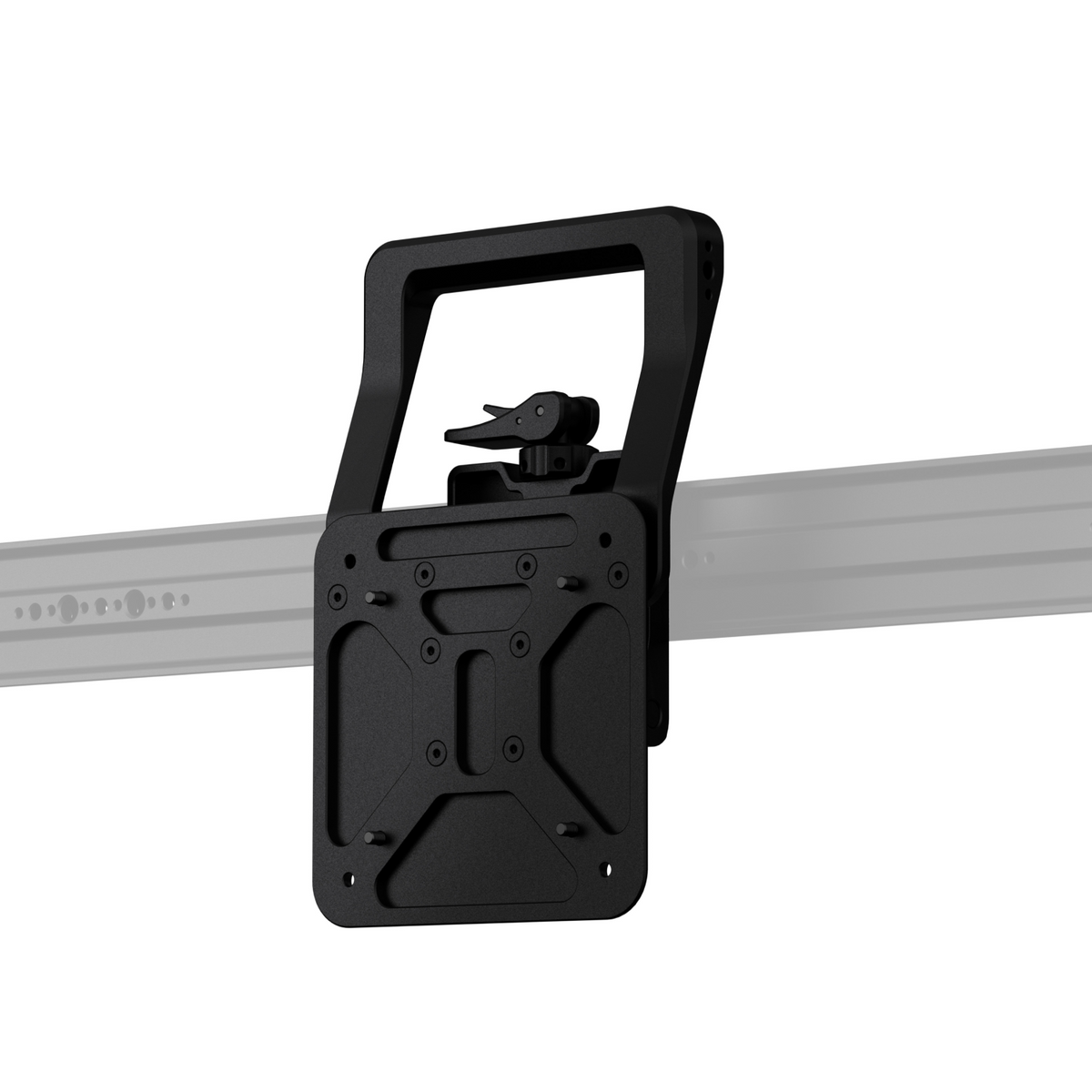 Monitorhalterung für Boulder Camera Cart Montageleiste – Schwarz