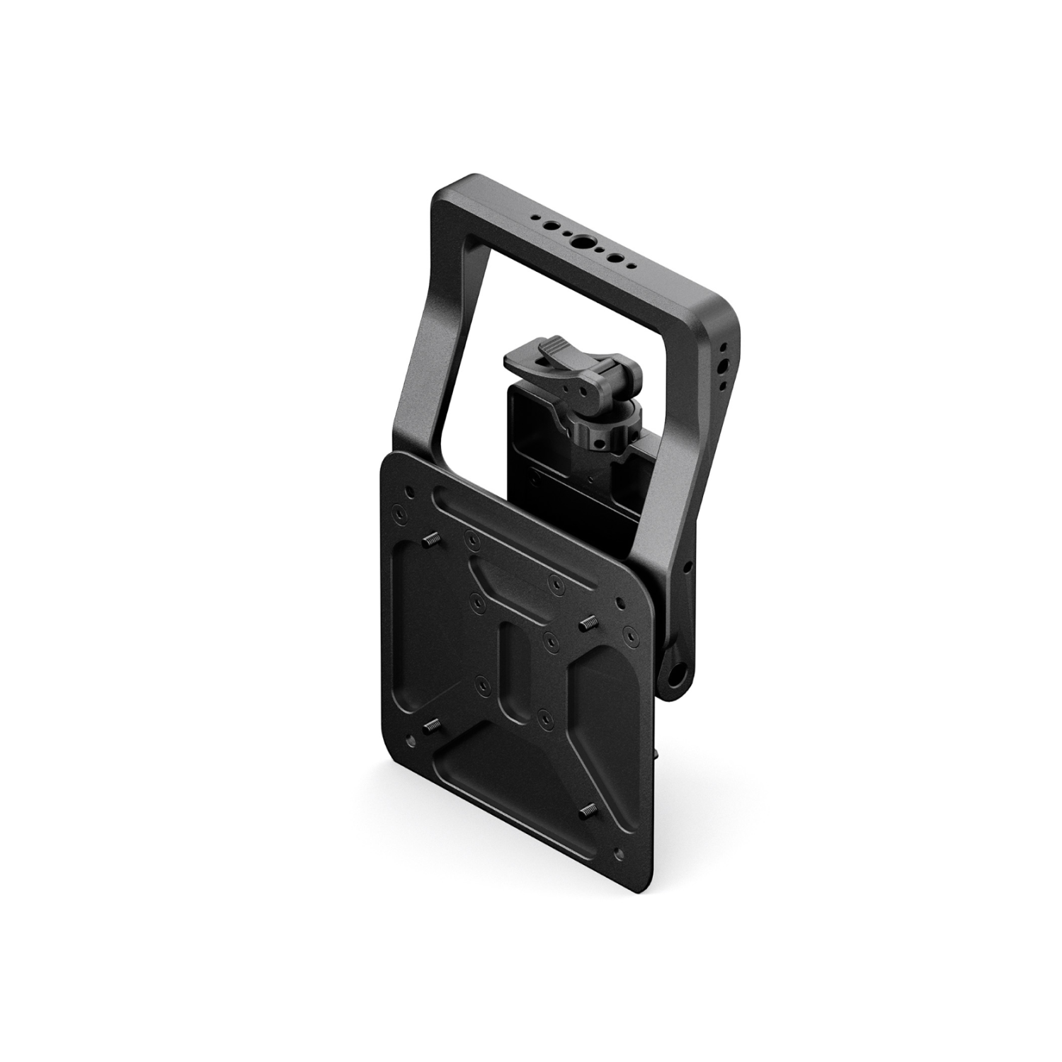 Monitor Mount for Boulder Camera Cart Mounting Bar – Black