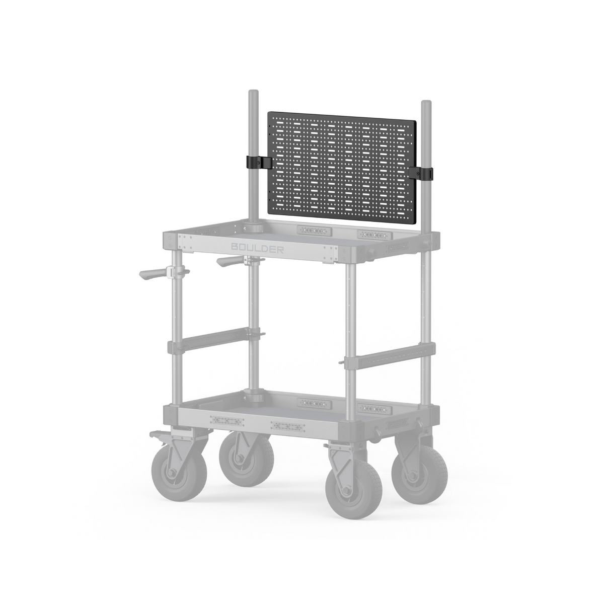 Metall-Lochplatte für Boulder Camera Cart
- Schwarz