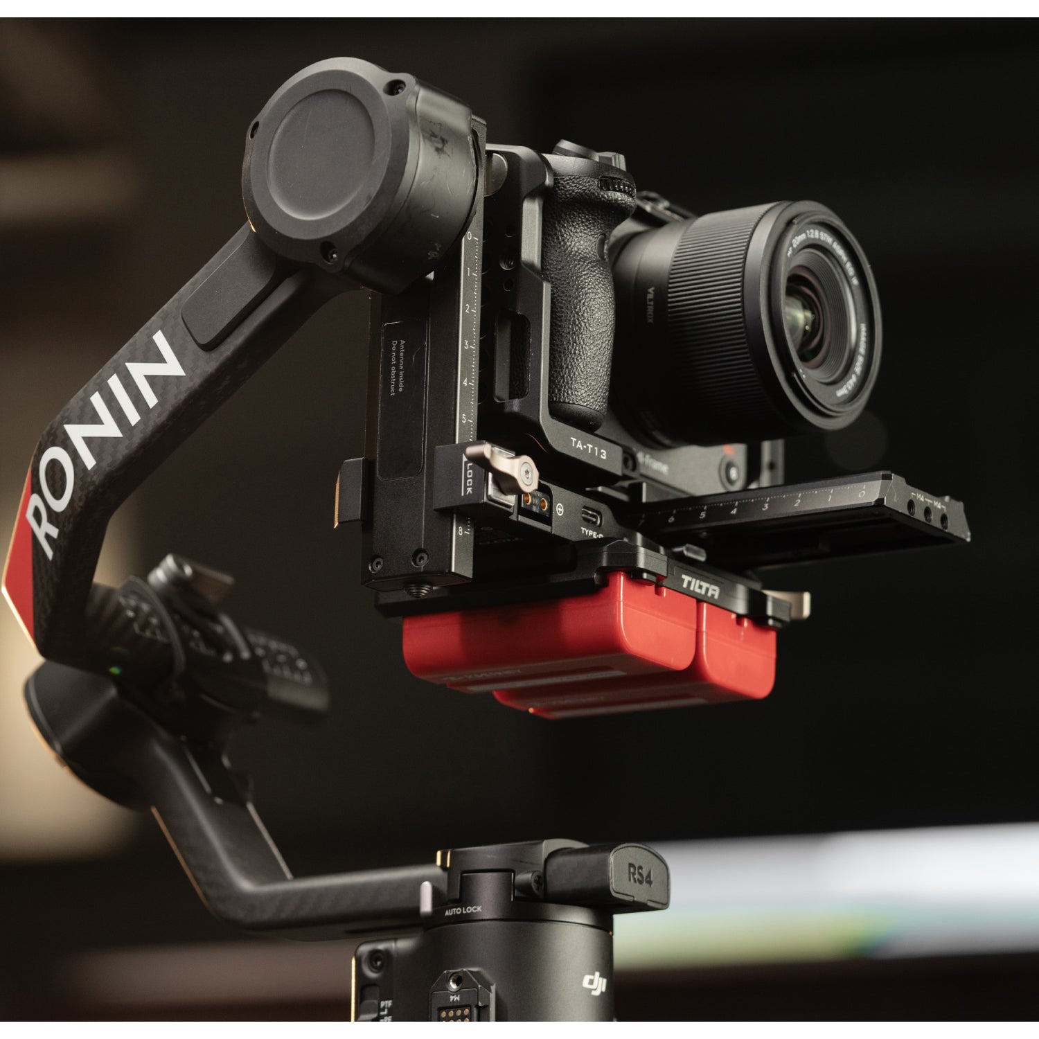 Tilta Power Pass-through Plate for DJI RS 4