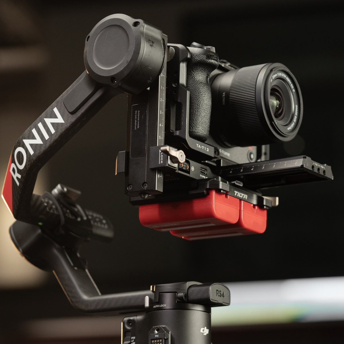 Tilta Power Pass-through Plate for DJI RS 4