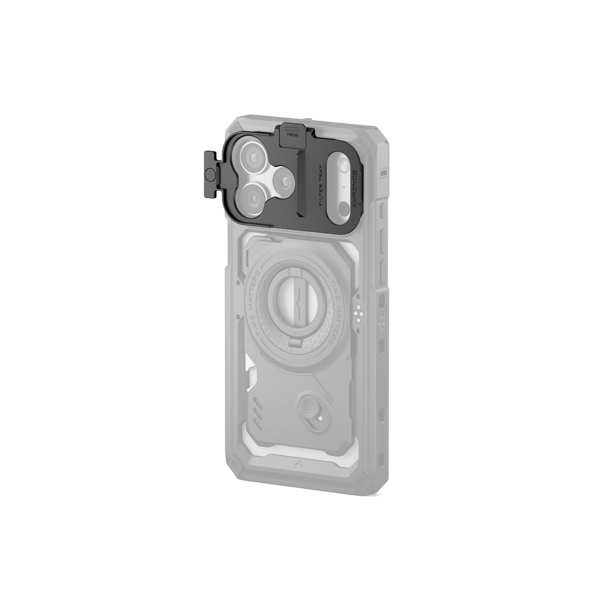 Quick Release Filter Tray — iPhone 18 Pro Max