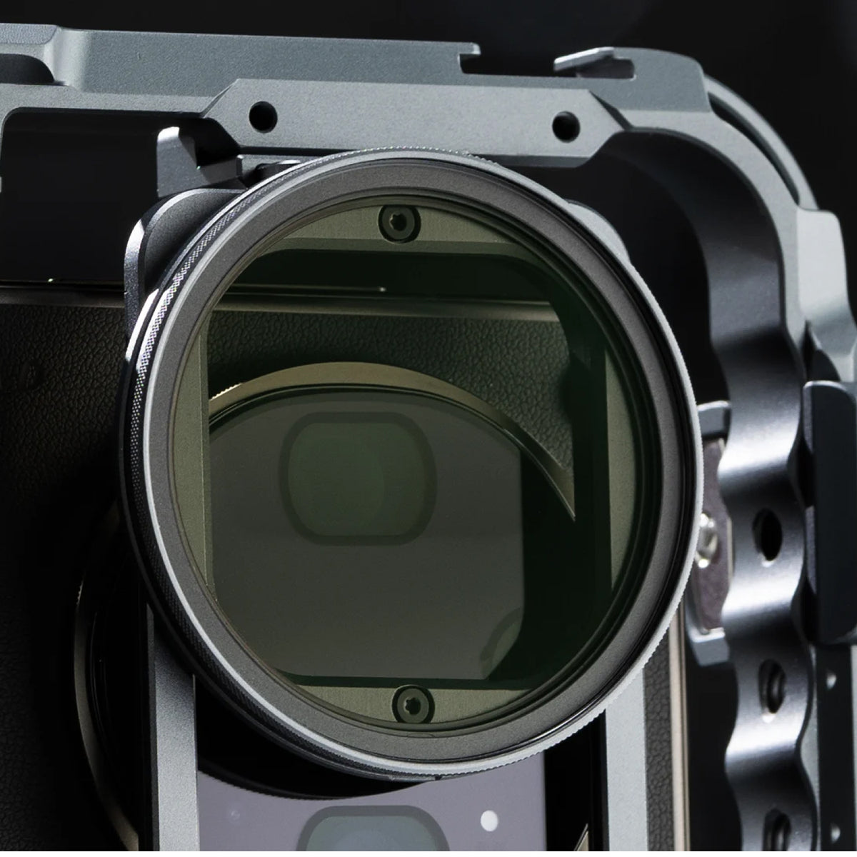 Porte-filtre Khronos magnétique 58 mm pour étui universel pour smartphone