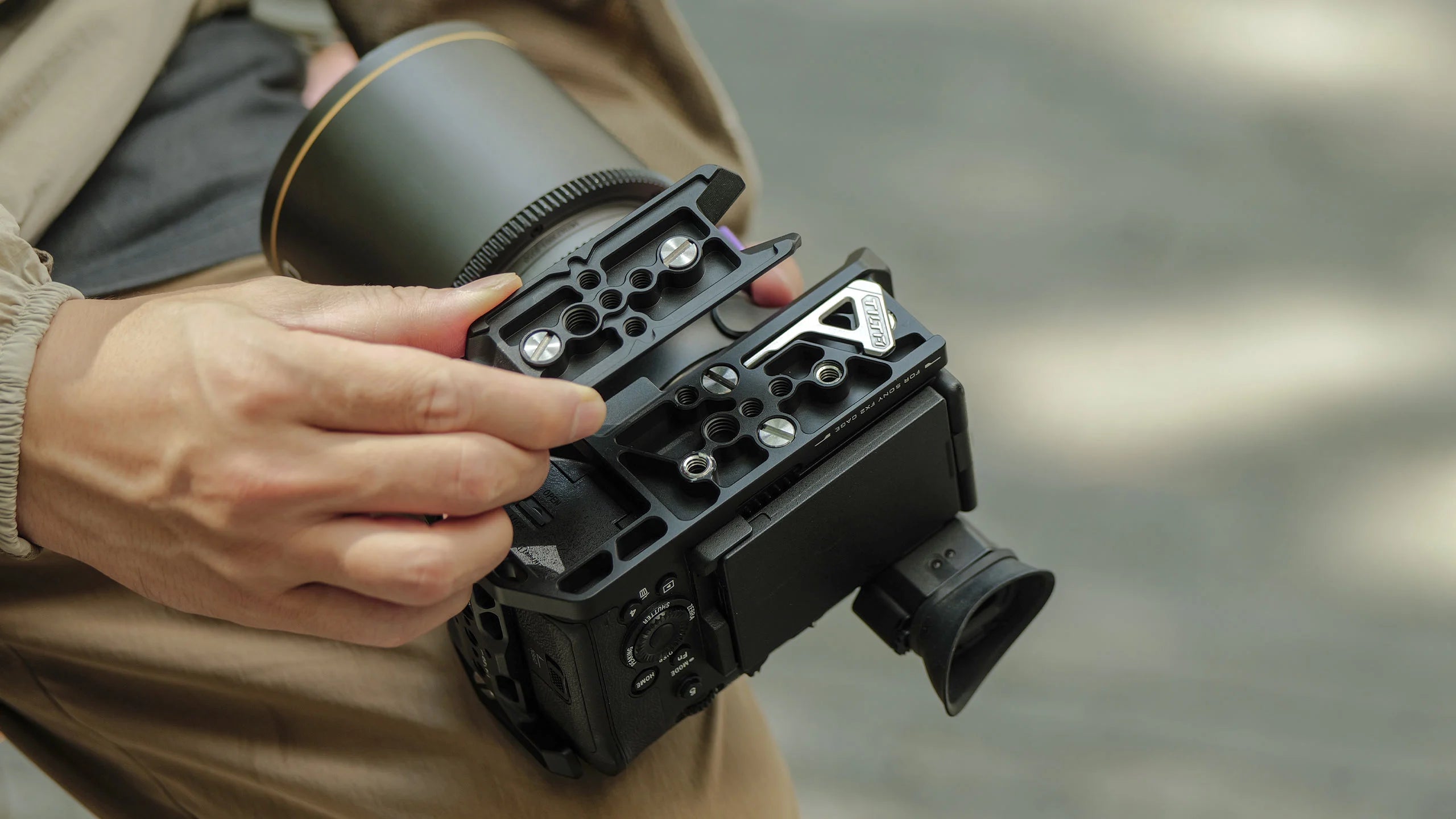 Vollständiger Kamera-Cage für Sony FX2