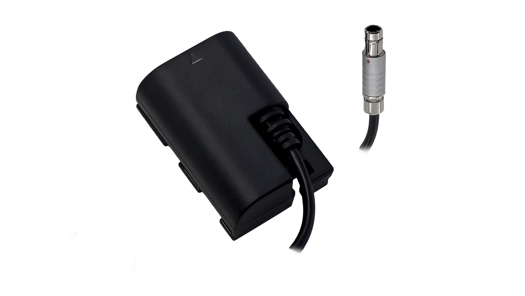 Câble de batterie factice Canon LP-E6 vers Fischer 3 broches